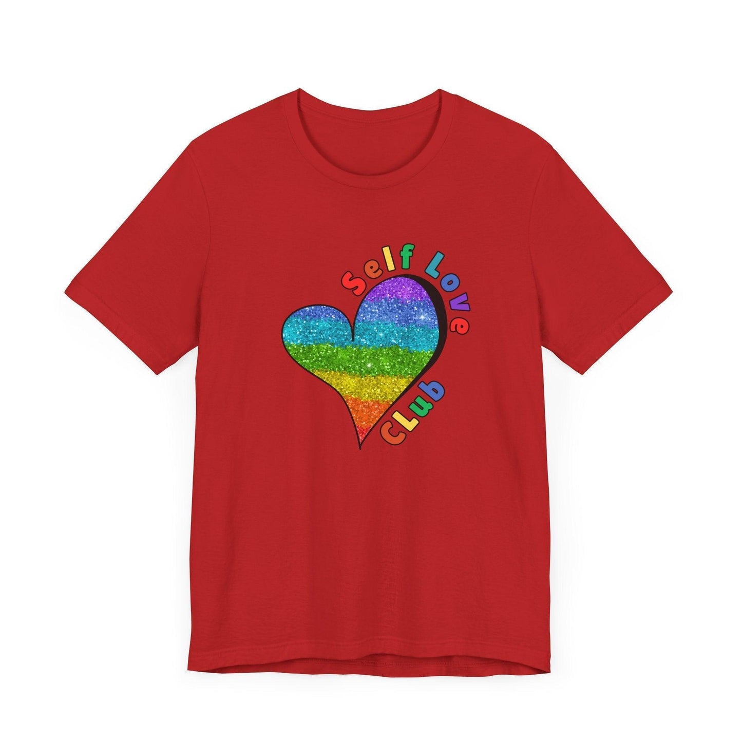 ❤️🔥 Self Love Club 🌈 Unisex Tee ✨ Join the club, love yourself! - Whippie's