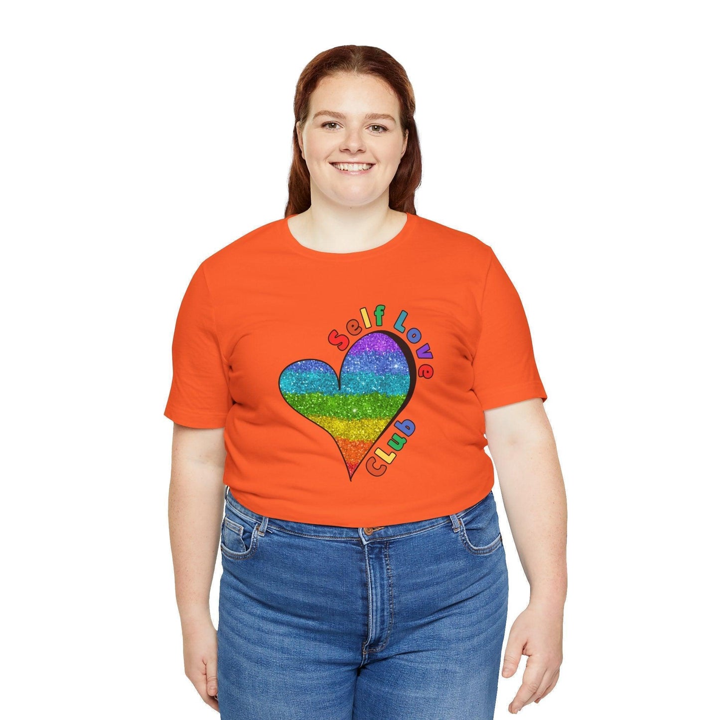 ❤️🔥 Self Love Club 🌈 Unisex Tee ✨ Join the club, love yourself! - Whippie's