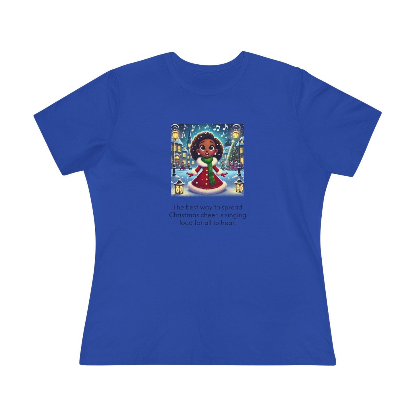 Caroler - Christmas Cheer - Younger BH Girl - Women's Tee - Whippie's