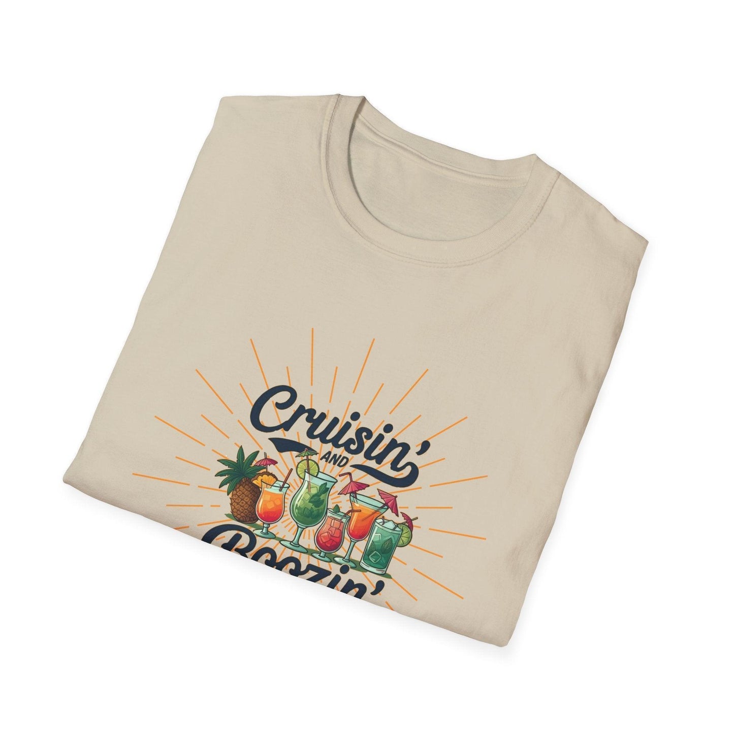 Cruisin' and Boozin Unisex Tee ๐ณ๏ธ๐น - Whippie's