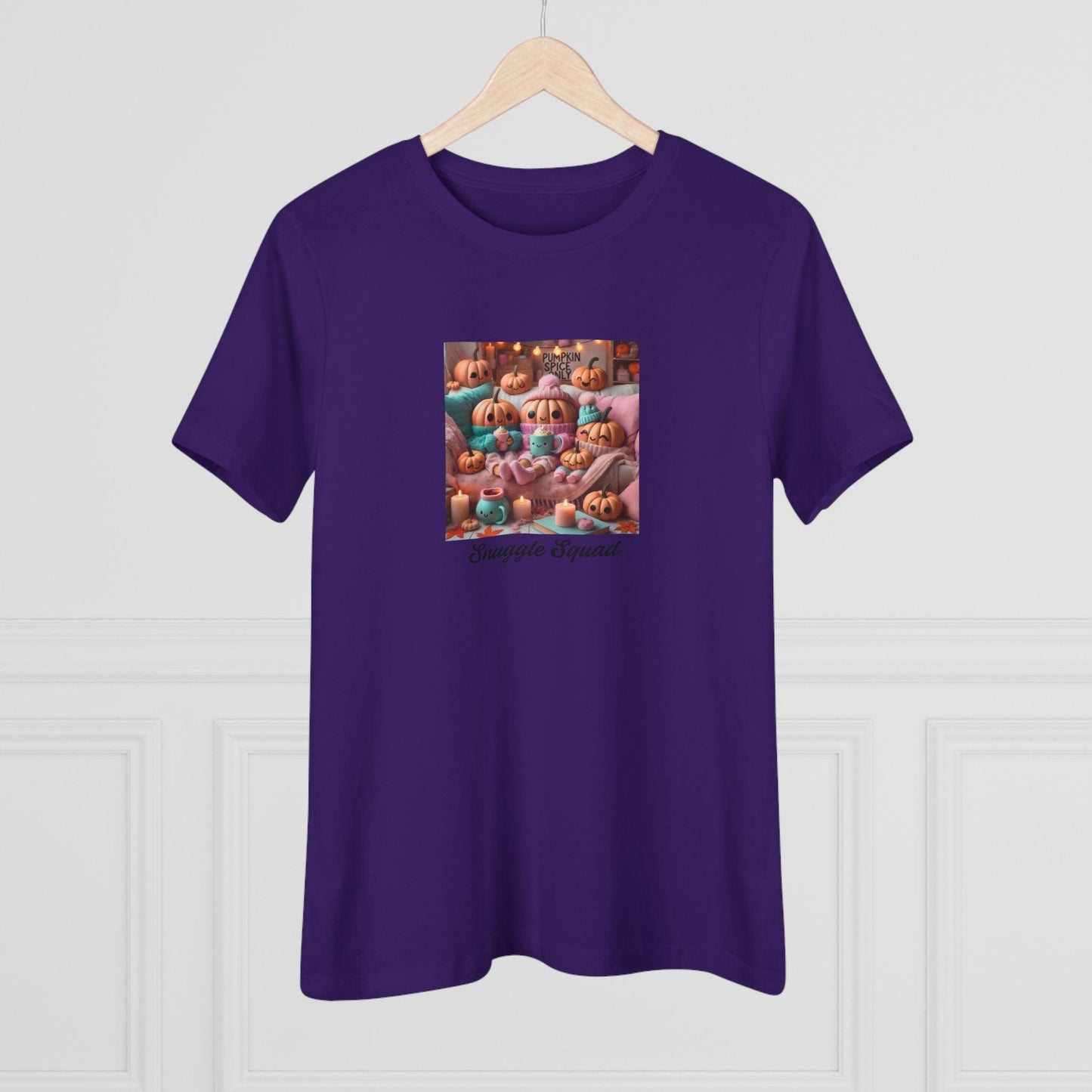 Pumpkin Snuggle Squad - Women's Softstyle Tee - Whippie's