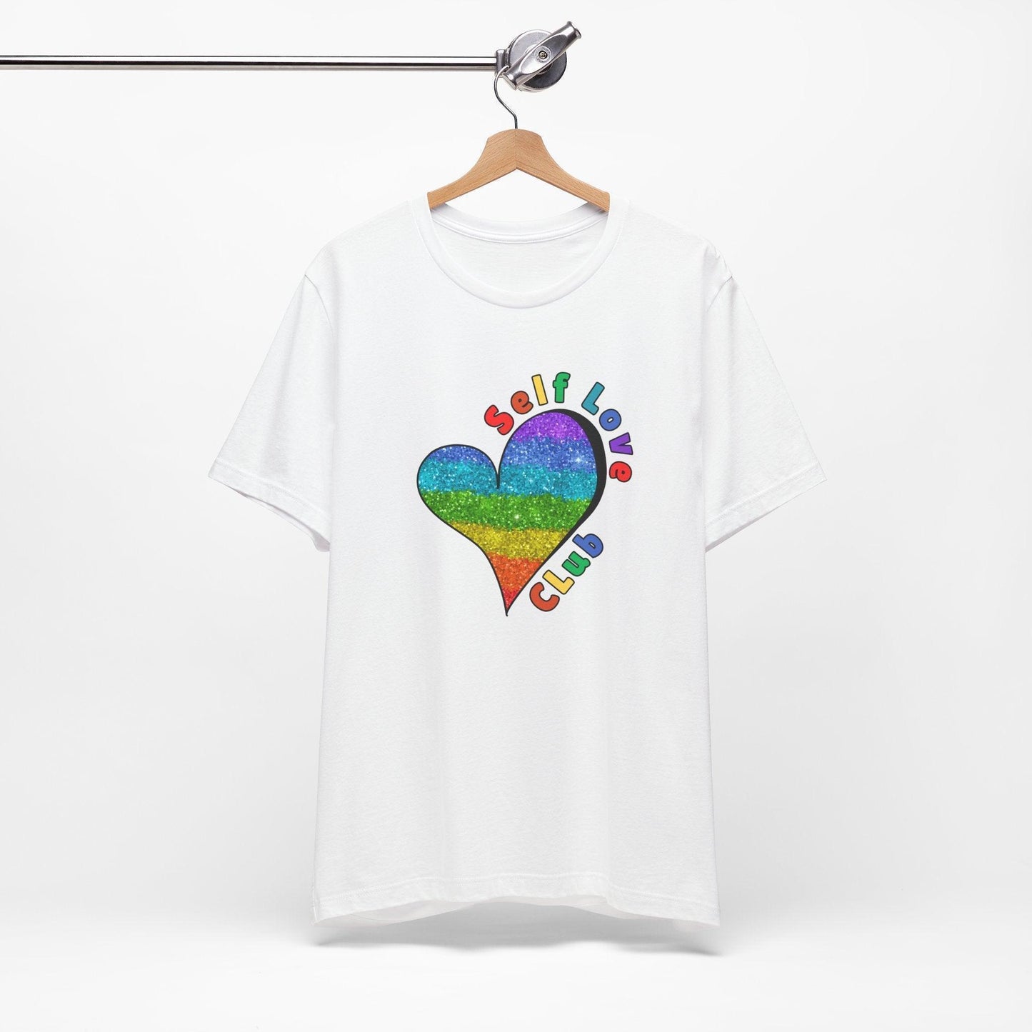 ❤️🔥 Self Love Club 🌈 Unisex Tee ✨ Join the club, love yourself! - Whippie's