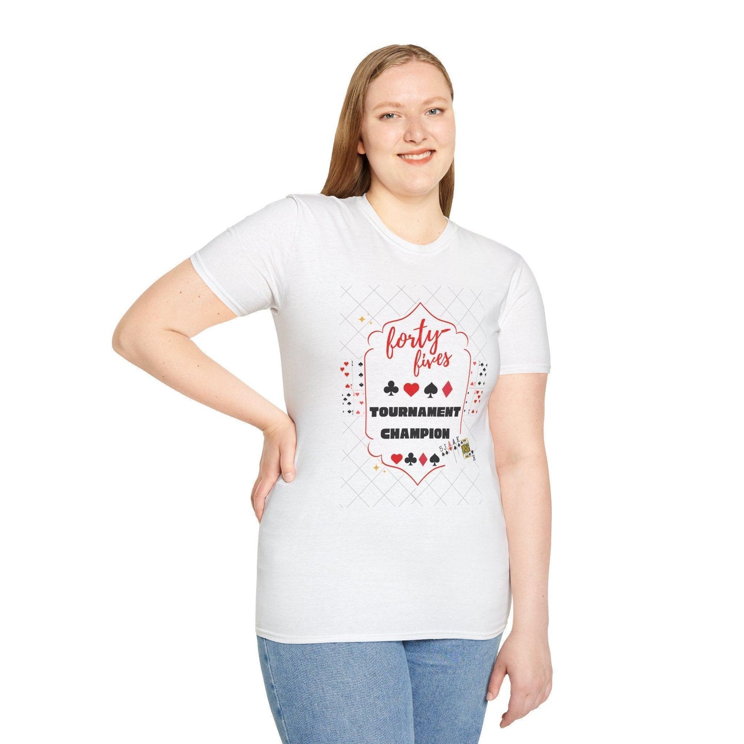Forty-Fives Tournament Champion - Unisex T-Shirt - Whippie's