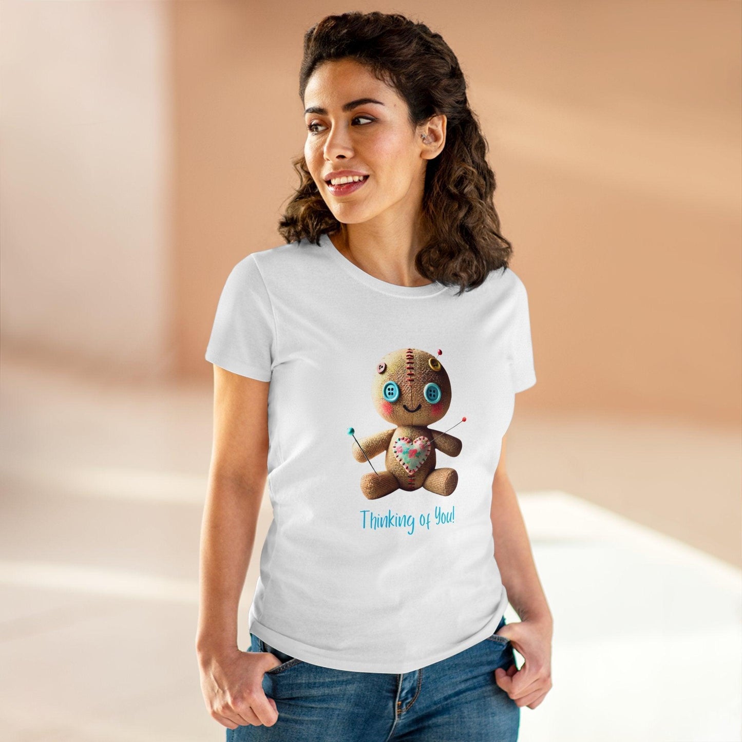 😈 Thinking of You... 😉 Women's Tee ✨ A little prickly, but full of love! - Whippie's