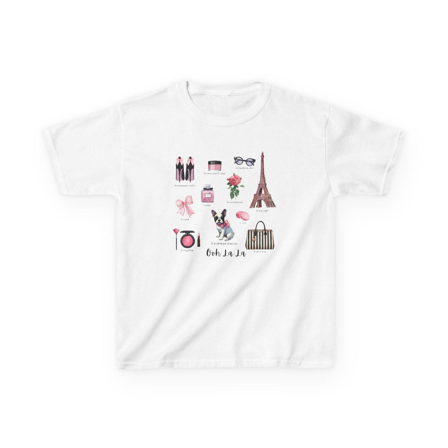 "Ooh La La!" French Chic Kids Heavy Cotton™ Tee! - Whippie's