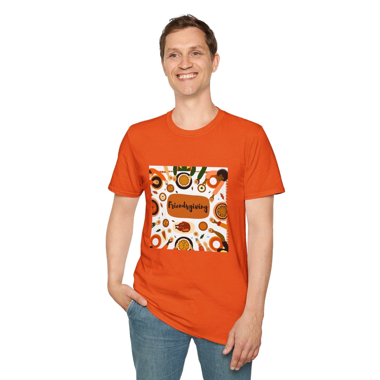 Friendsgiving Feast - Gather 'Round the Table šš¦ - Unisex T-Shirt - Whippie's