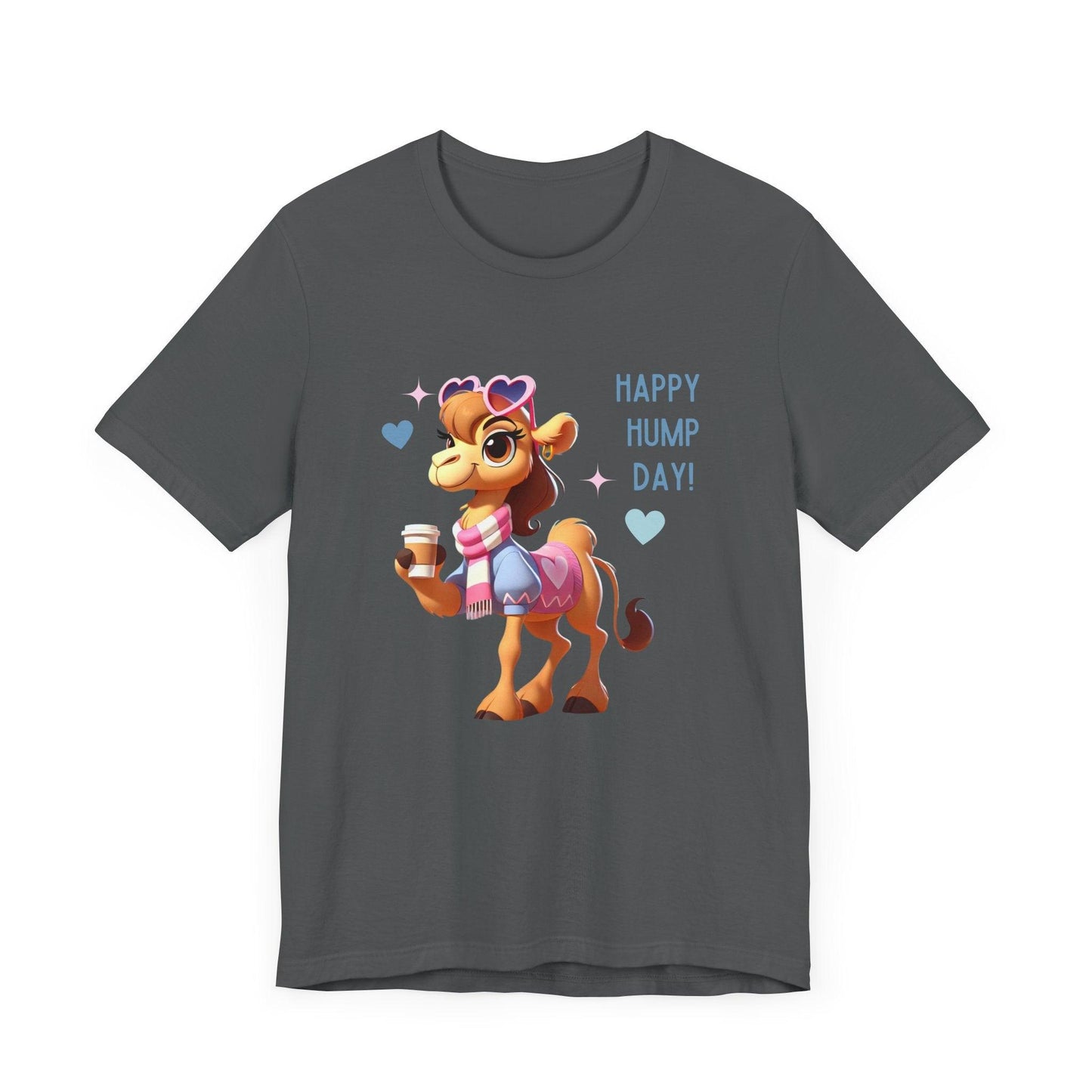 Happy Hump Day - Unisex Jersey Tee - 🐪 Celebrate the Midweek Hump with a Smile! 🐪 - Whippie's