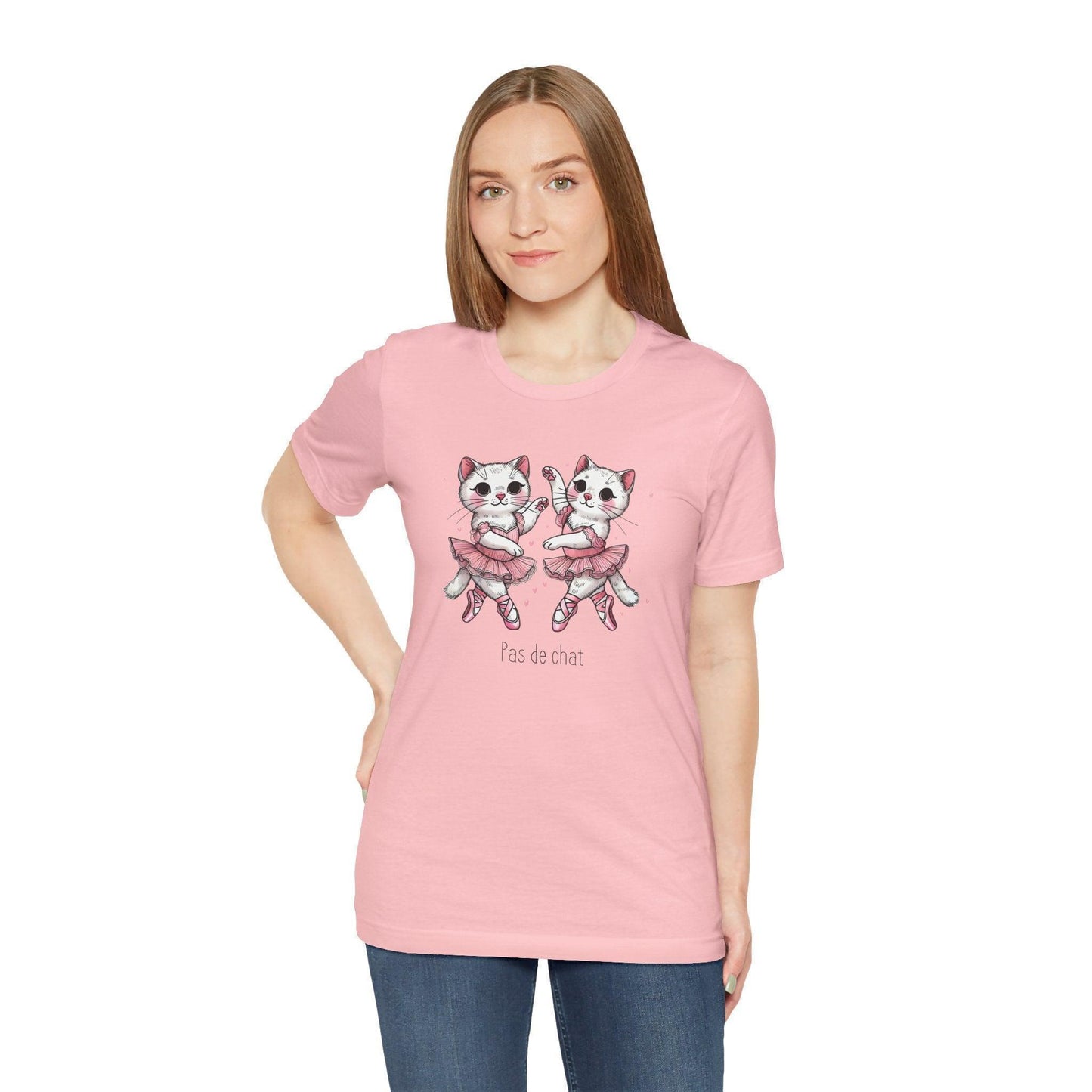 🐈⬛ Pas de Chat 🩰 Unisex Jersey Tee ✨ - Whippie's