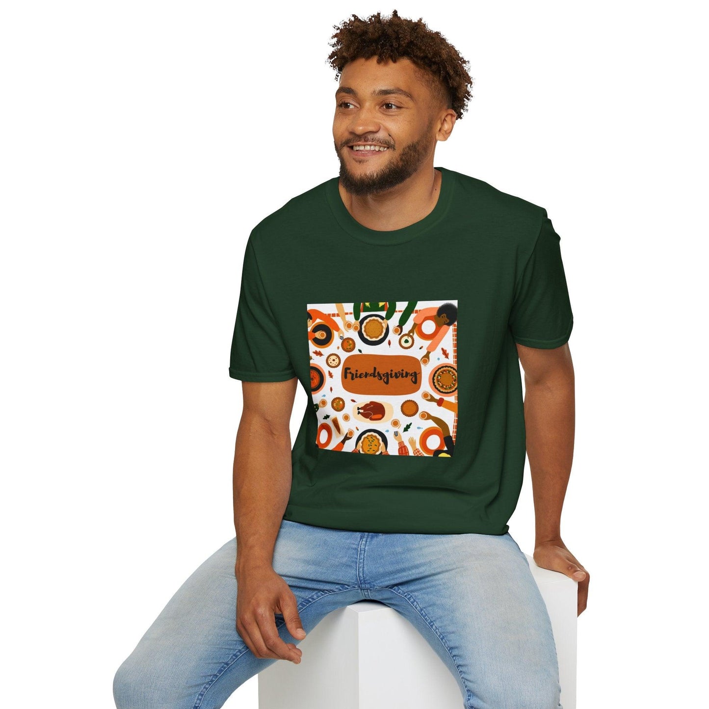 Friendsgiving Feast - Gather 'Round the Table šš¦ - Unisex T-Shirt - Whippie's