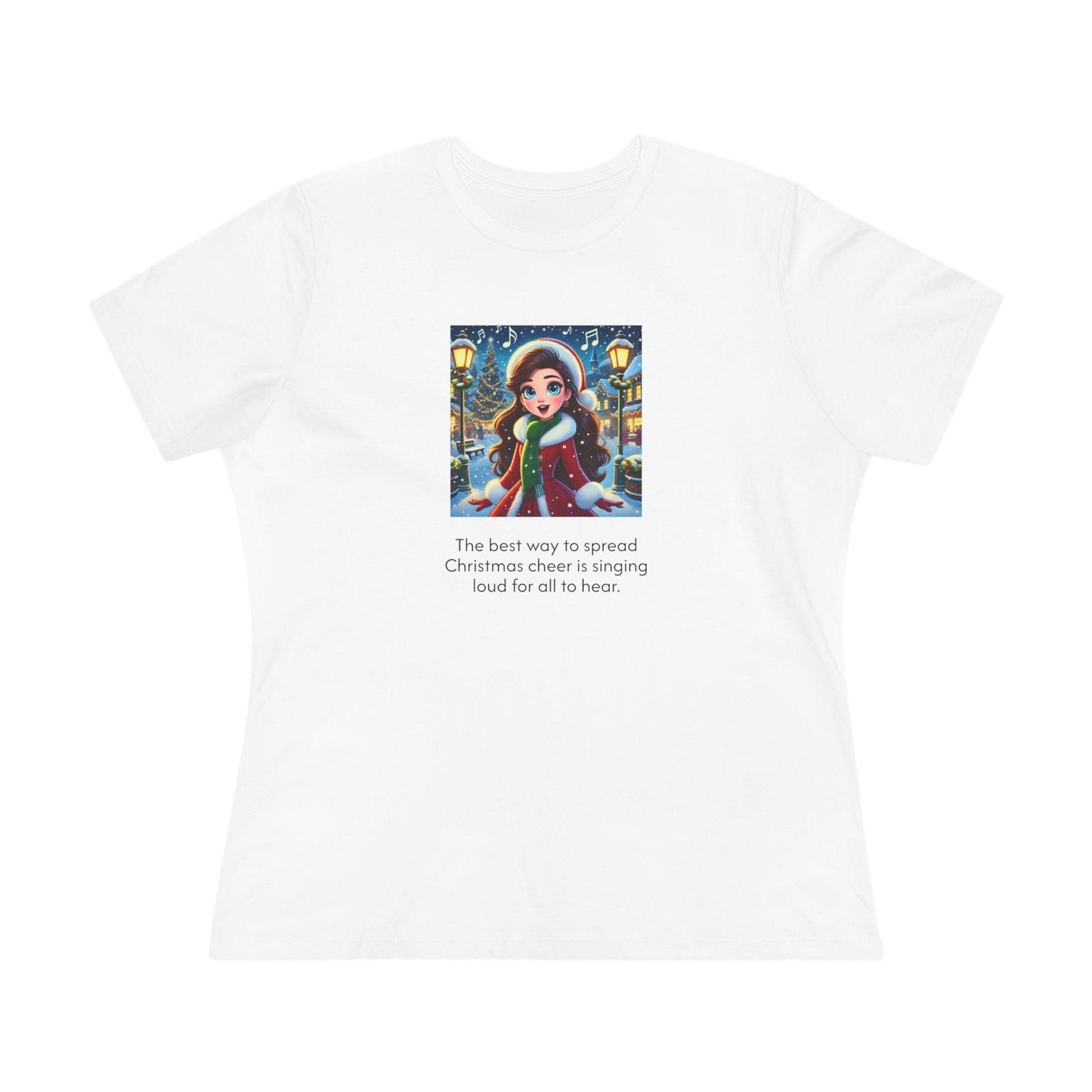 Caroler - Christmas Cheer - BHLBE Girl - Women's Tee - Whippie's