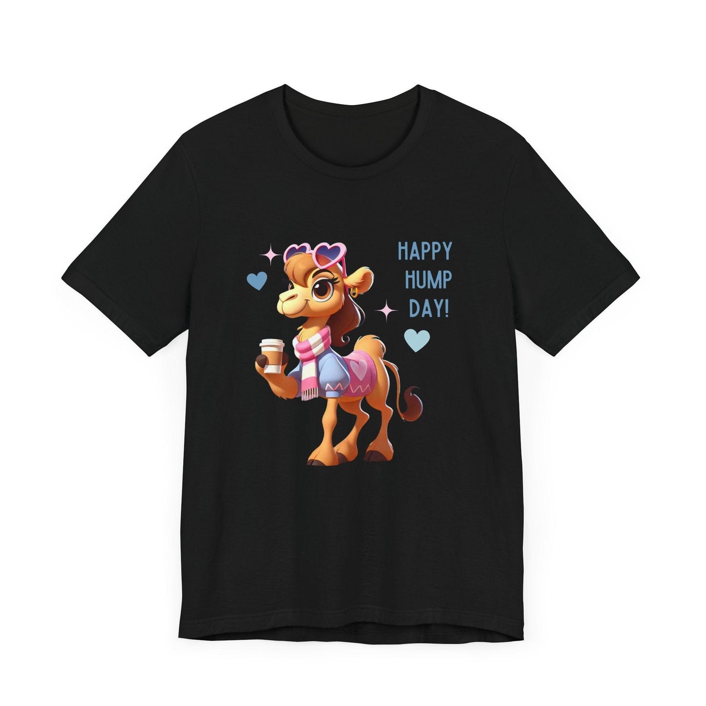 Happy Hump Day - Unisex Jersey Tee - 🐪 Celebrate the Midweek Hump with a Smile! 🐪 - Whippie's