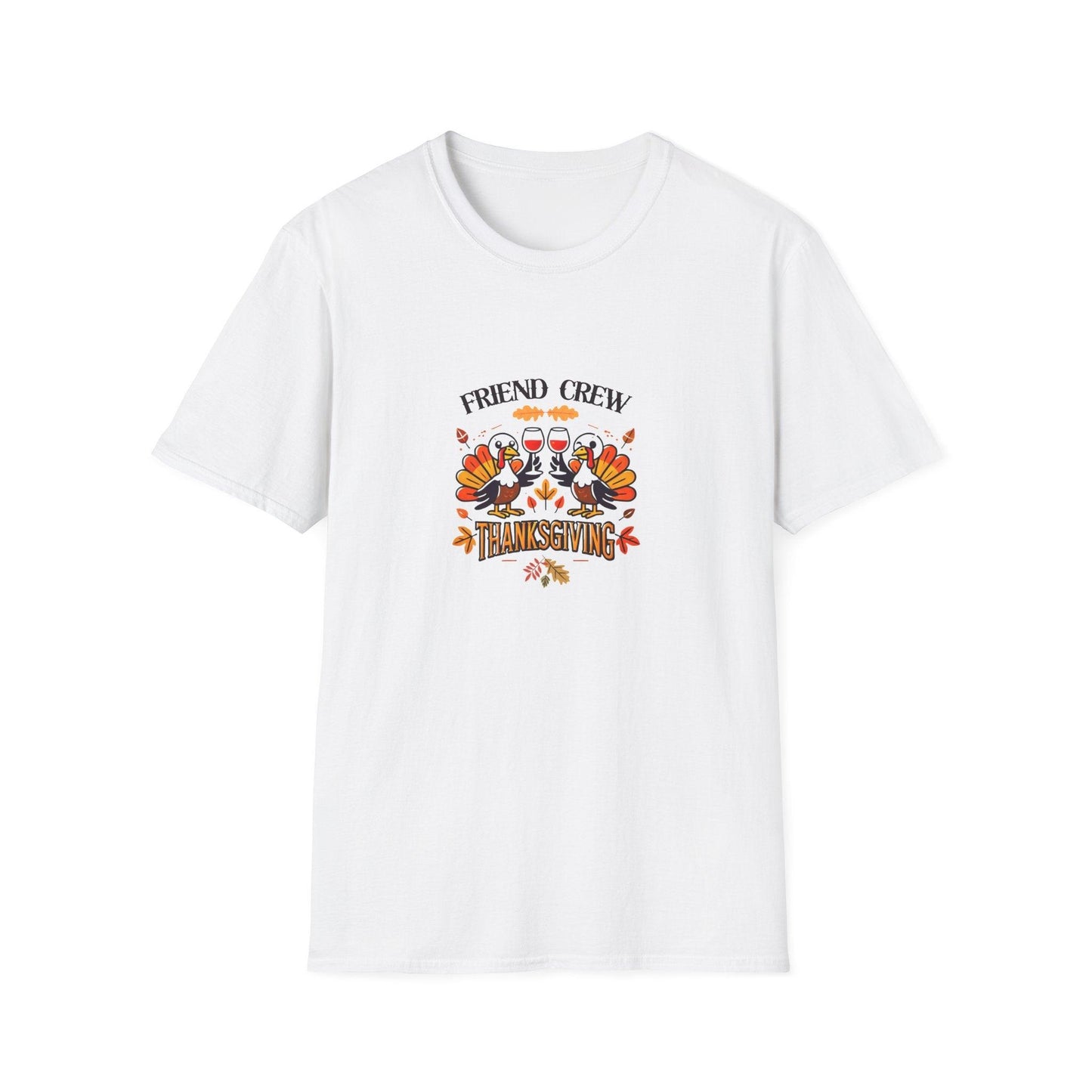 Thanksgiving Friends Crew - Cheers to the Crew! š¦š„š Unisex T-Shirt - Whippie's