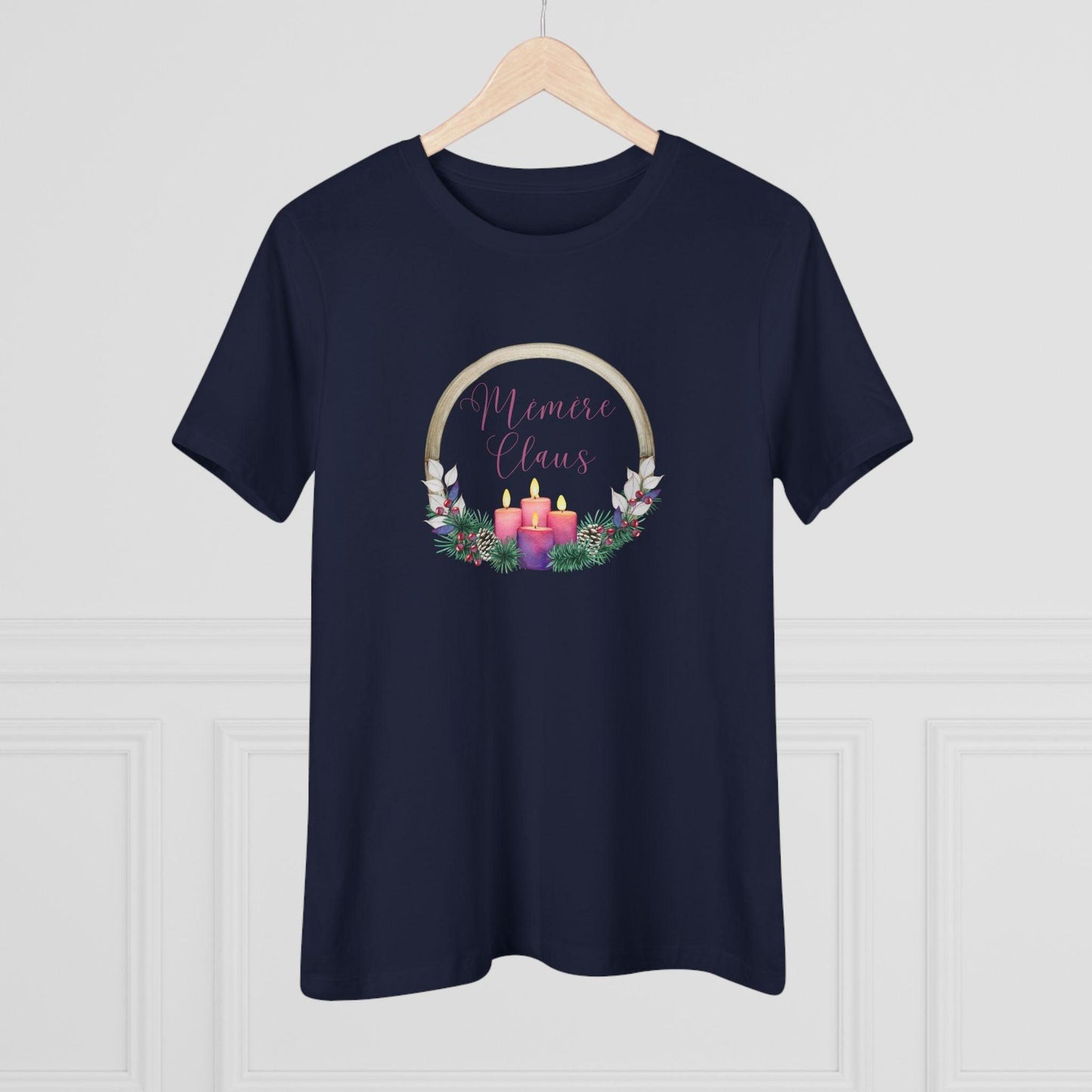 Mémère Claus - Joyeux Noël! 🤶🎄 - Women's Softstyle Tee - Whippie's