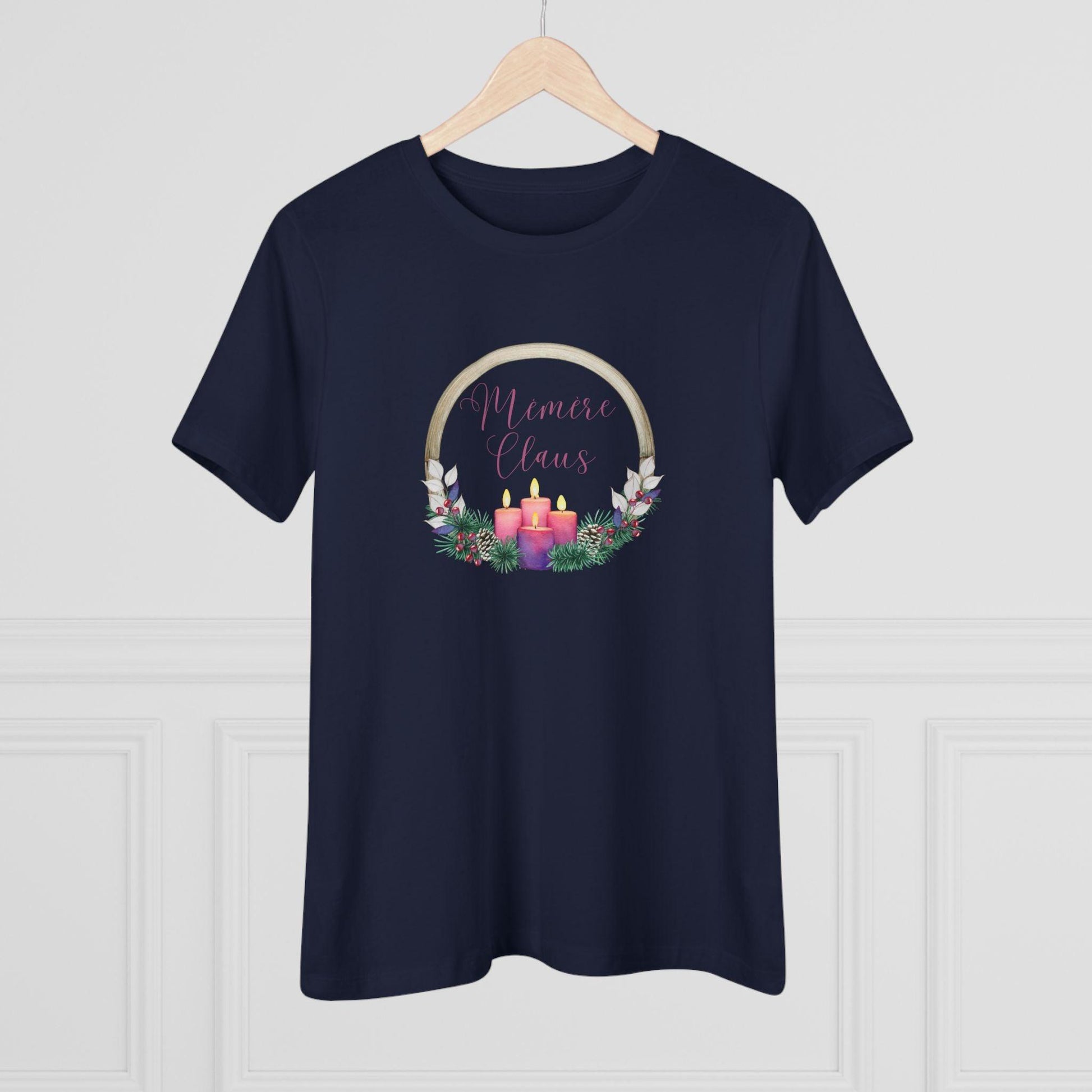 Mémère Claus - Joyeux Noël! 🤶🎄 - Women's Softstyle Tee - Whippie's