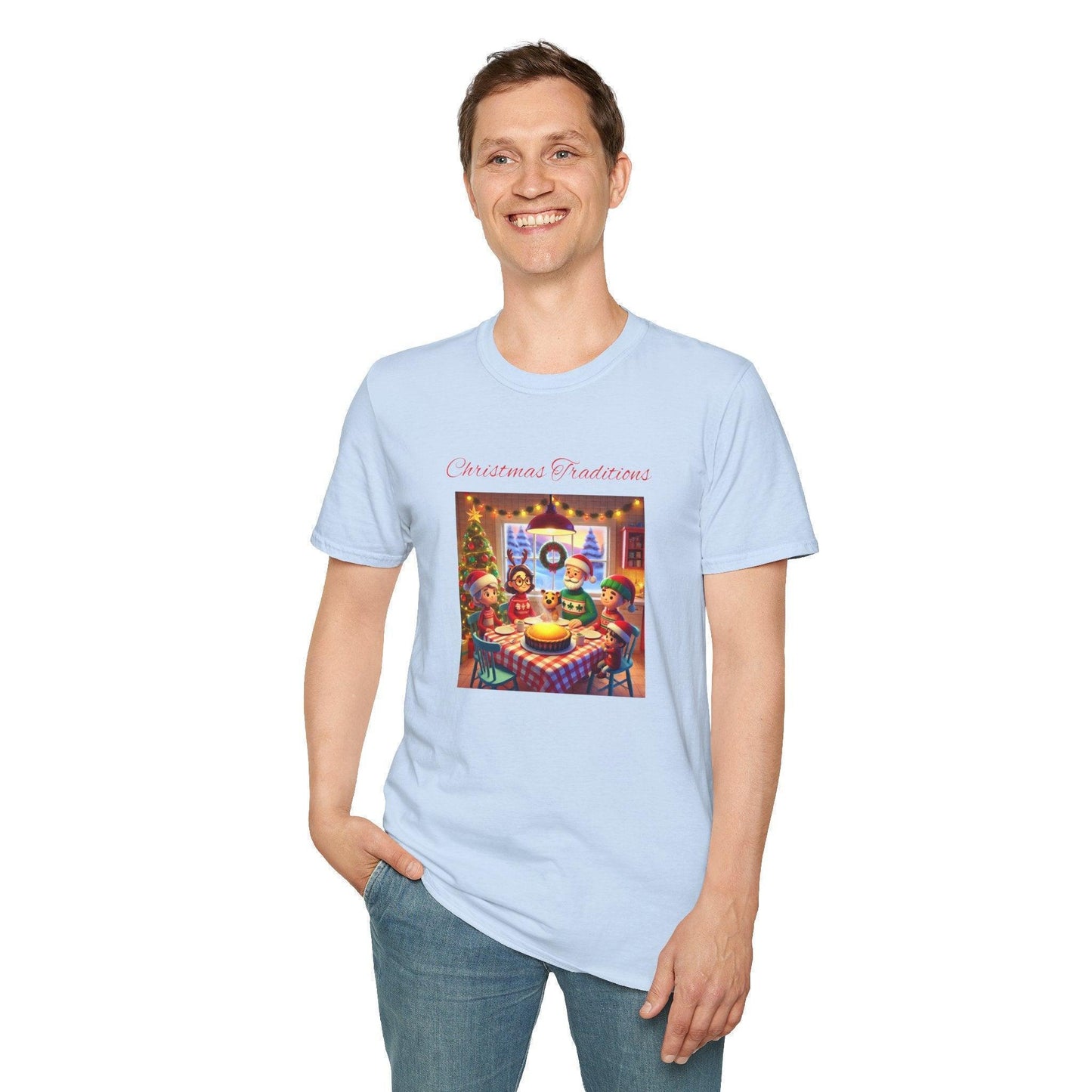 Tourtière - Unisex T-Shirt - French Canadian Christmas Traditions! 🎄 - Whippie's
