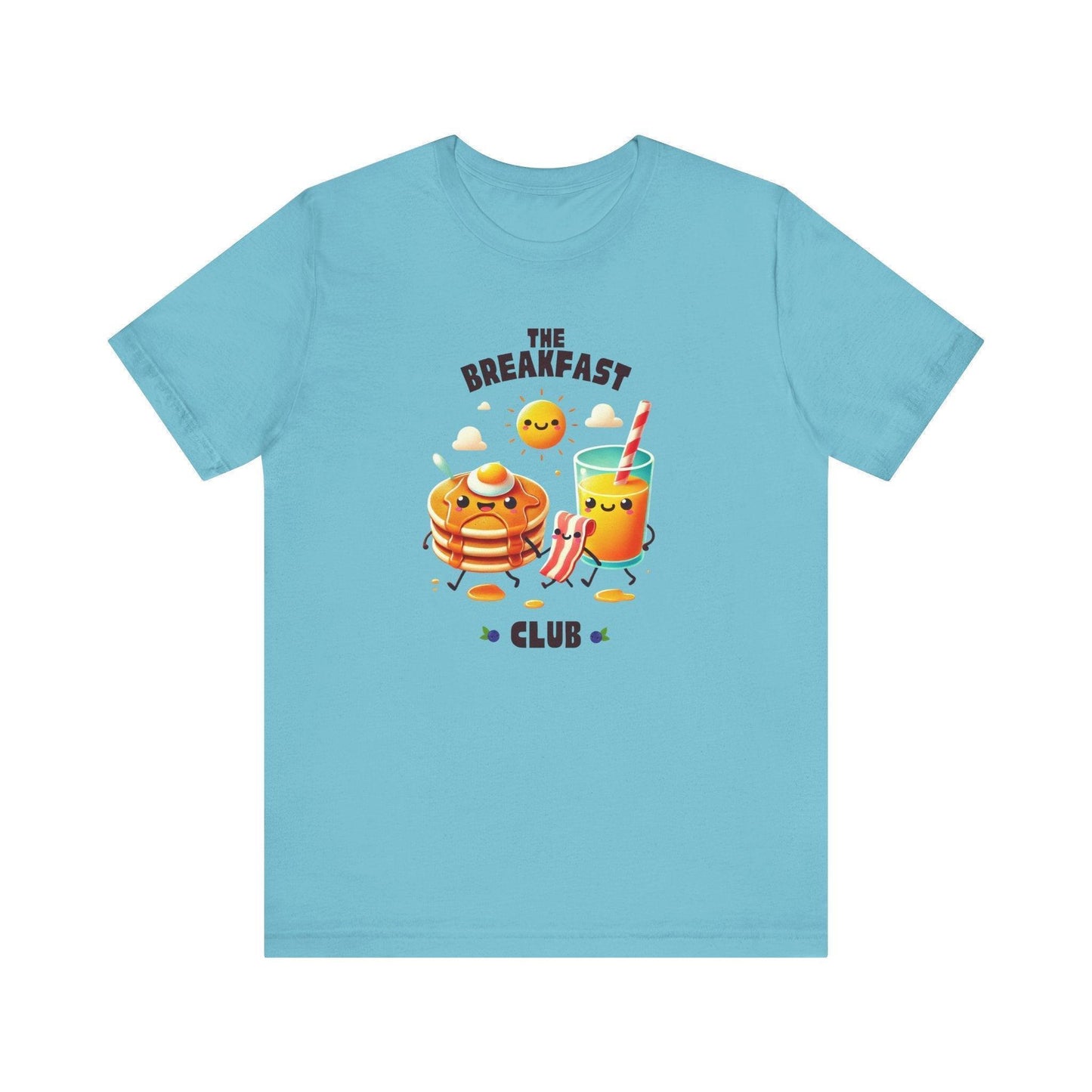 🥞 Breakfast Club 🍳 Unisex Jersey Tee ☀️ Rise and shine, breakfast time! - Whippie's
