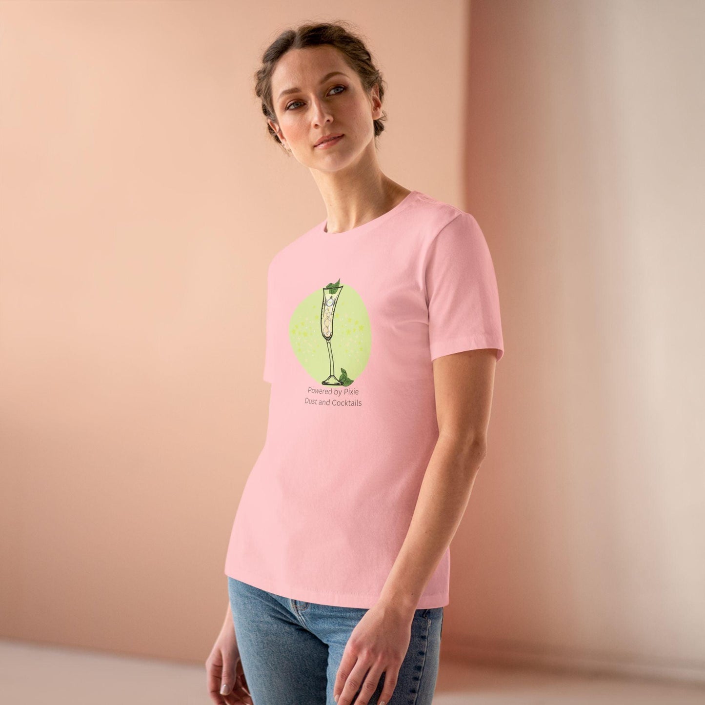 Drinking Around the World: Powered by Pixie Dust and Cocktails Women's Tee - Whippie's