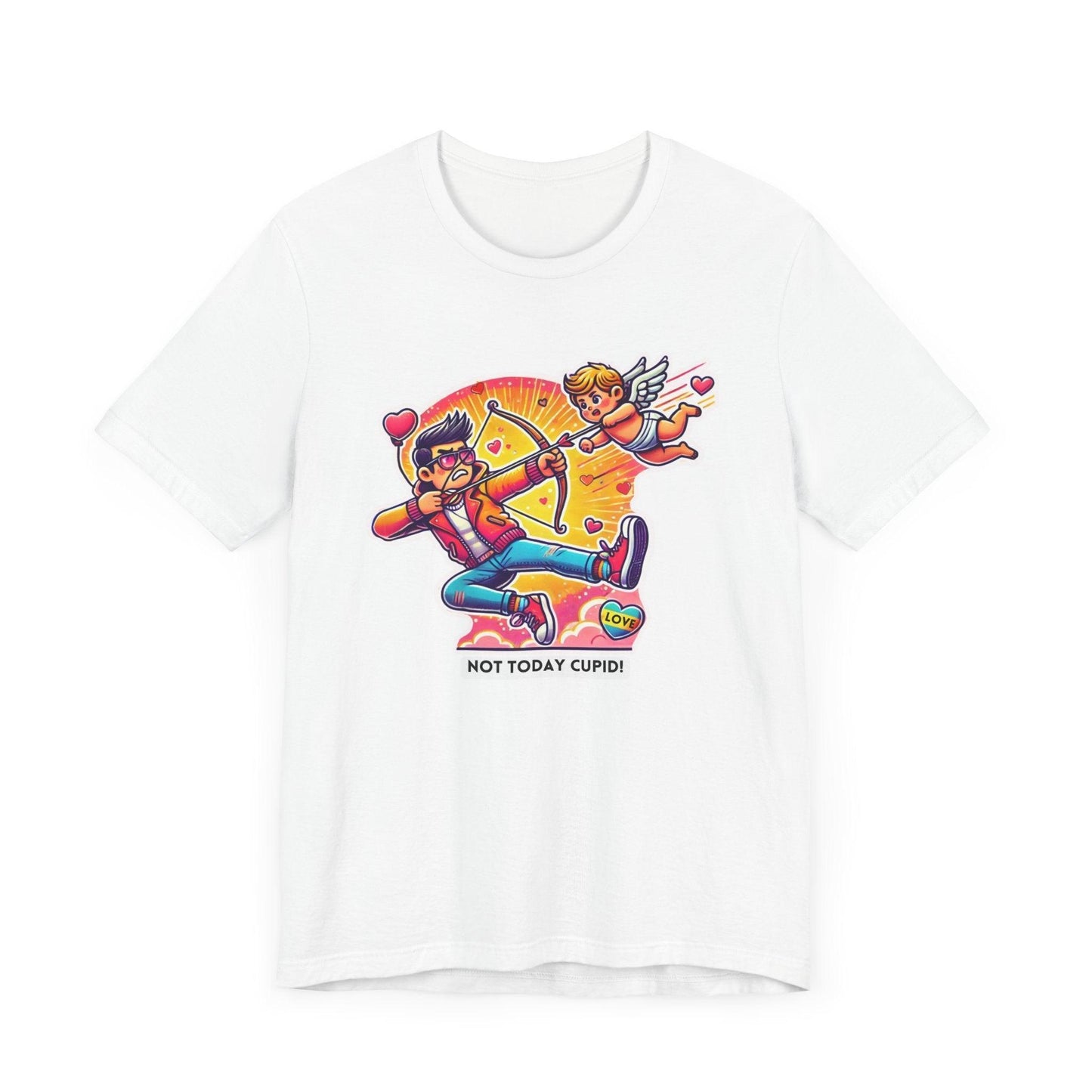 ๐น Cupid Begone! ๐น Unisex Jersey Tee โจ Love on your own terms! - Whippie's