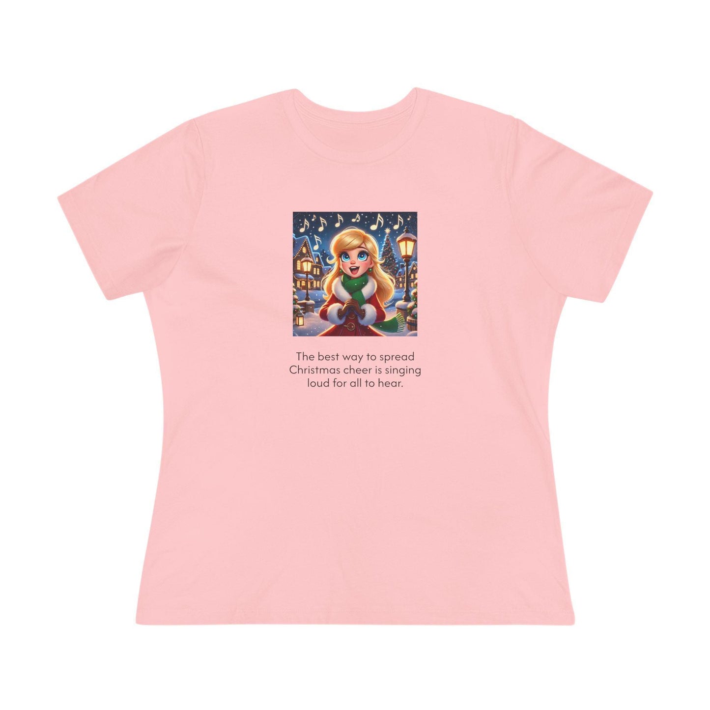 Caroler - Christmas Cheer - LBH Girl - Women's Softstyle Tee - Whippie's