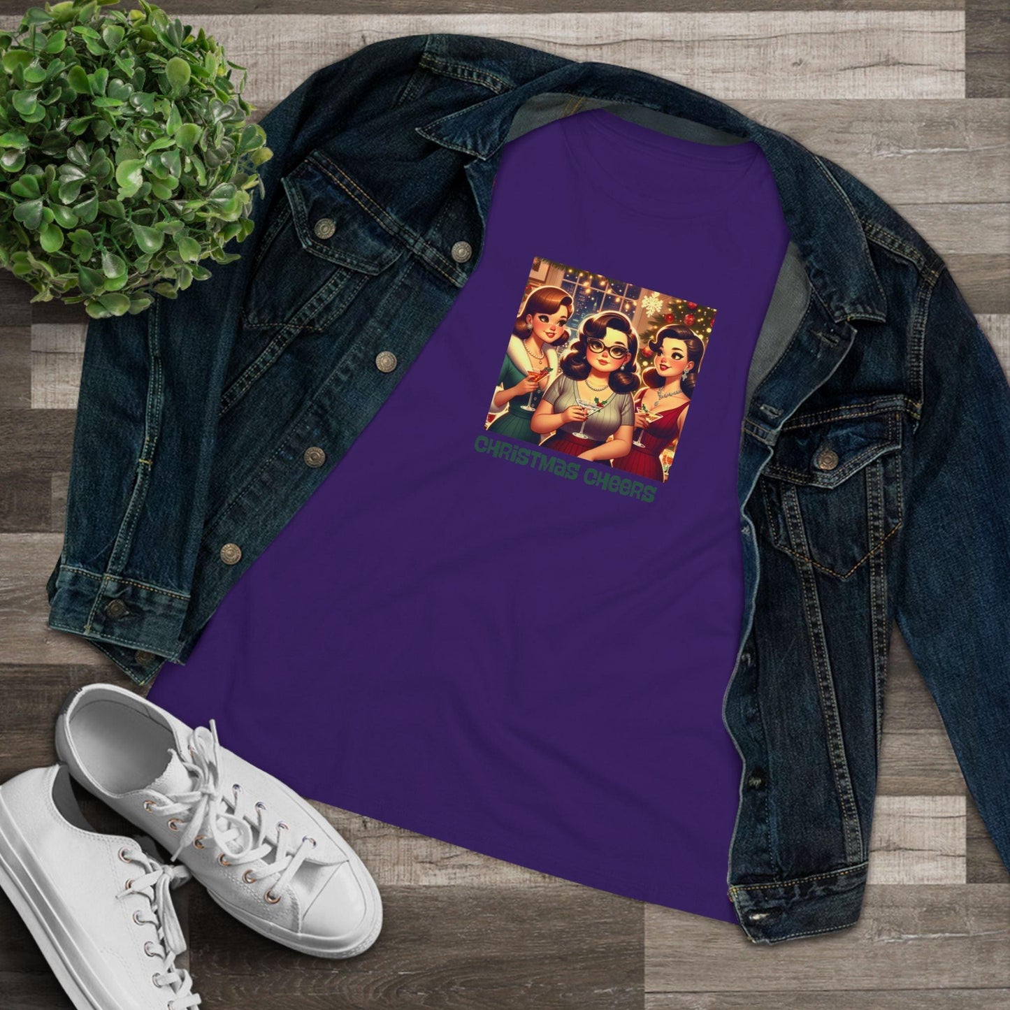 Christmas Cheers - Women's Softstyle Tee - Whippie's