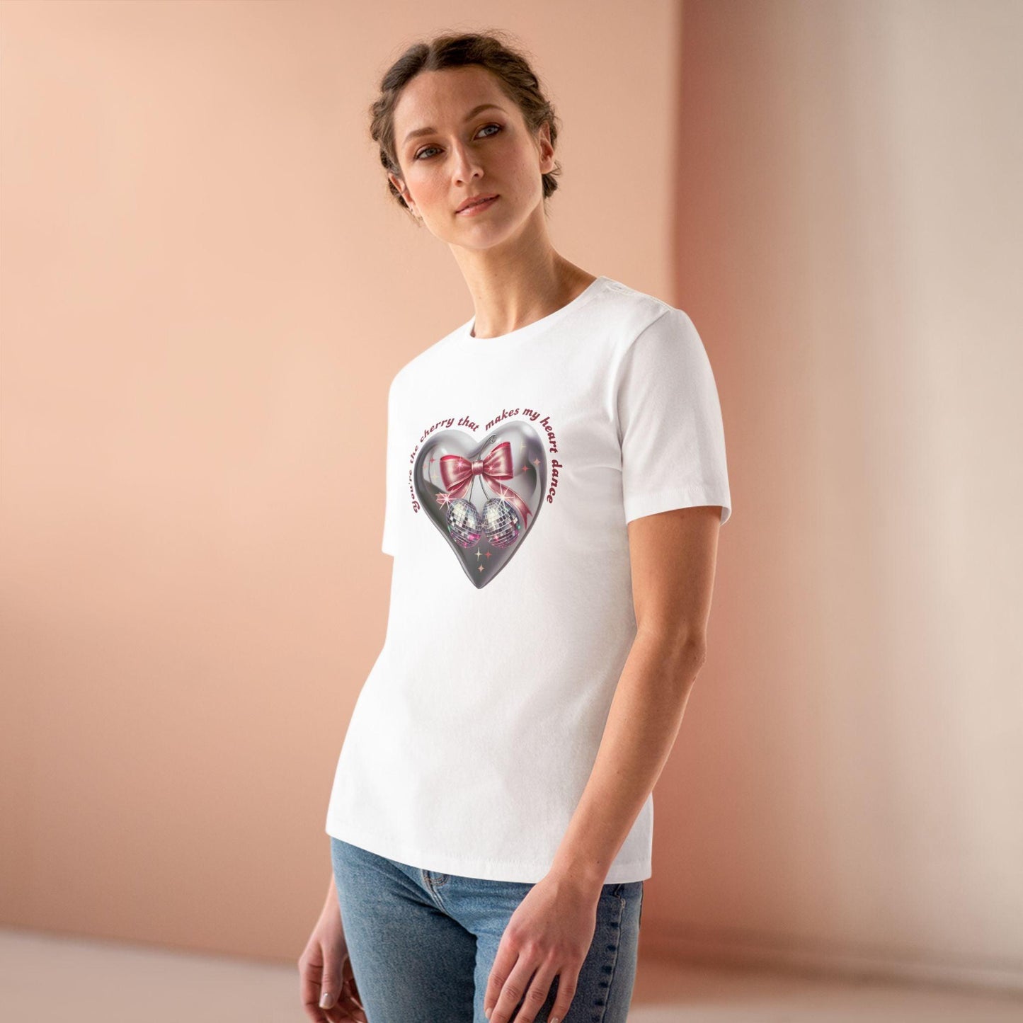 🍒 You're the Cherry that Makes My Heart Dance 🍒 Women's T-shirt - Whippie's