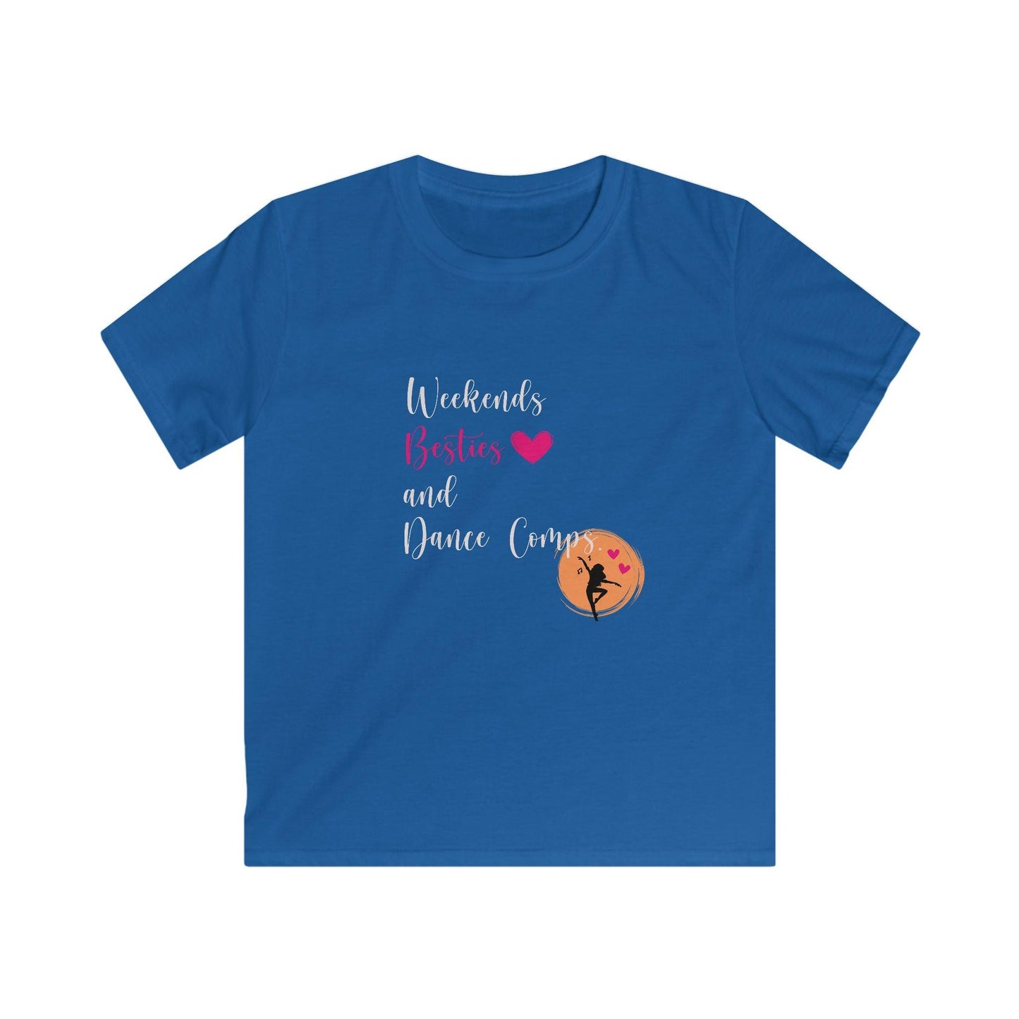 Weekends, Besties, & Dance Comps Youth Tee - 👯♀️💖 Dance Friends Make the Best Friends! 💖👯♀️ - Whippie's