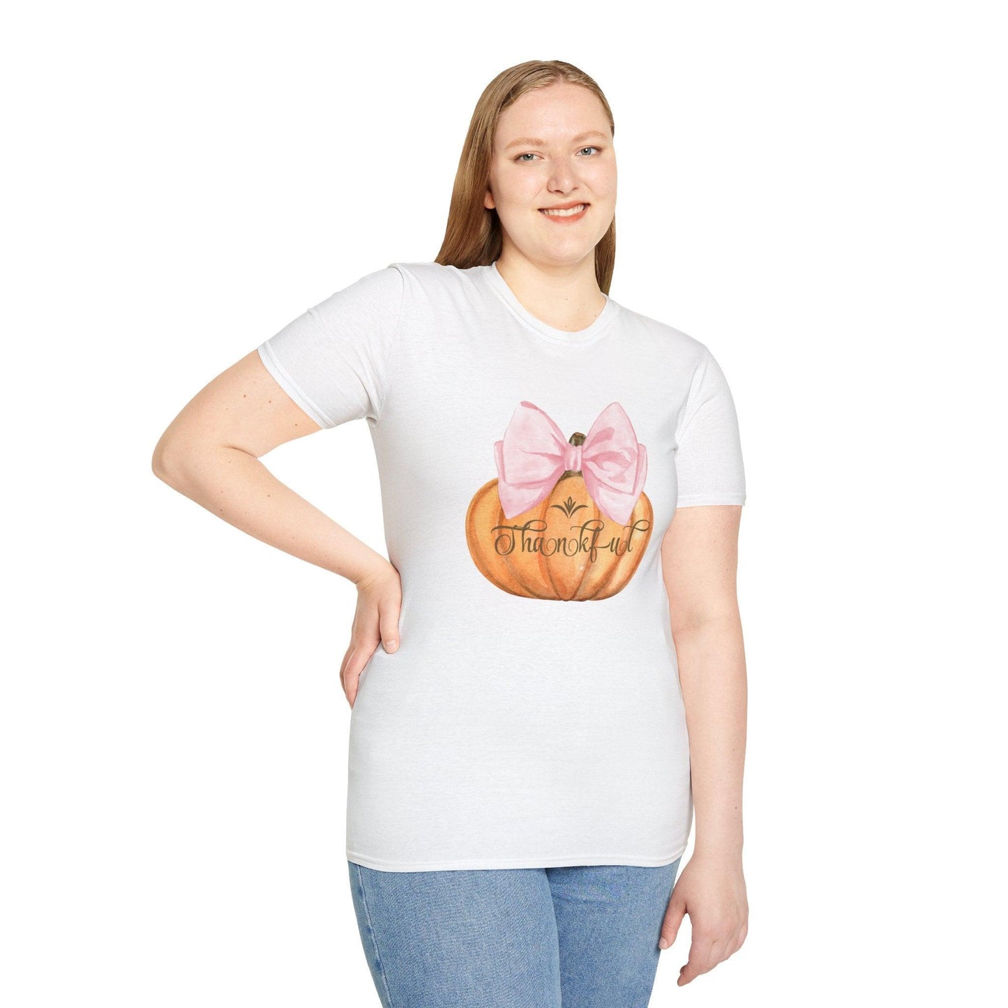 Thankful Pumpkin - A Heart Full of Gratitude! ๐งก๐ Unisex Tee - Whippie's