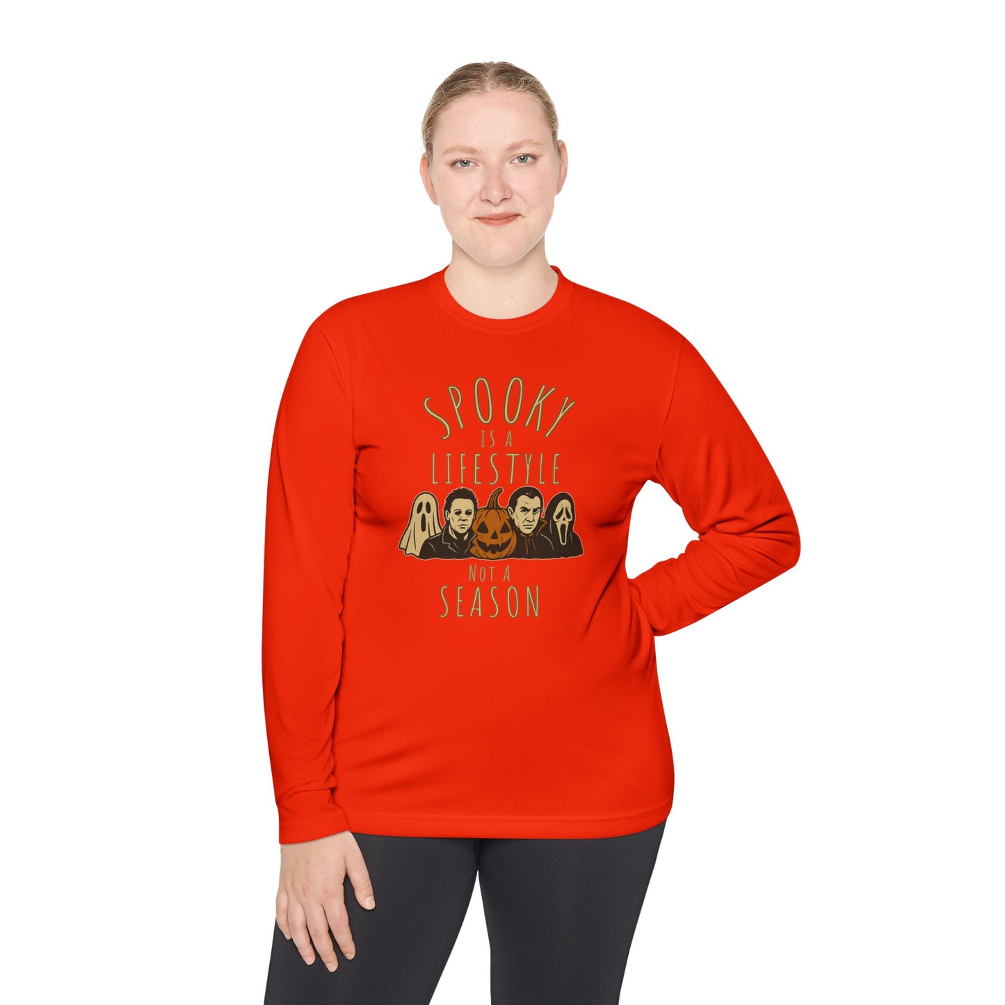 Spooky Is A Lifestyle: Classic Horror Icons Unisex Long Sleeve Tee - Whippie's