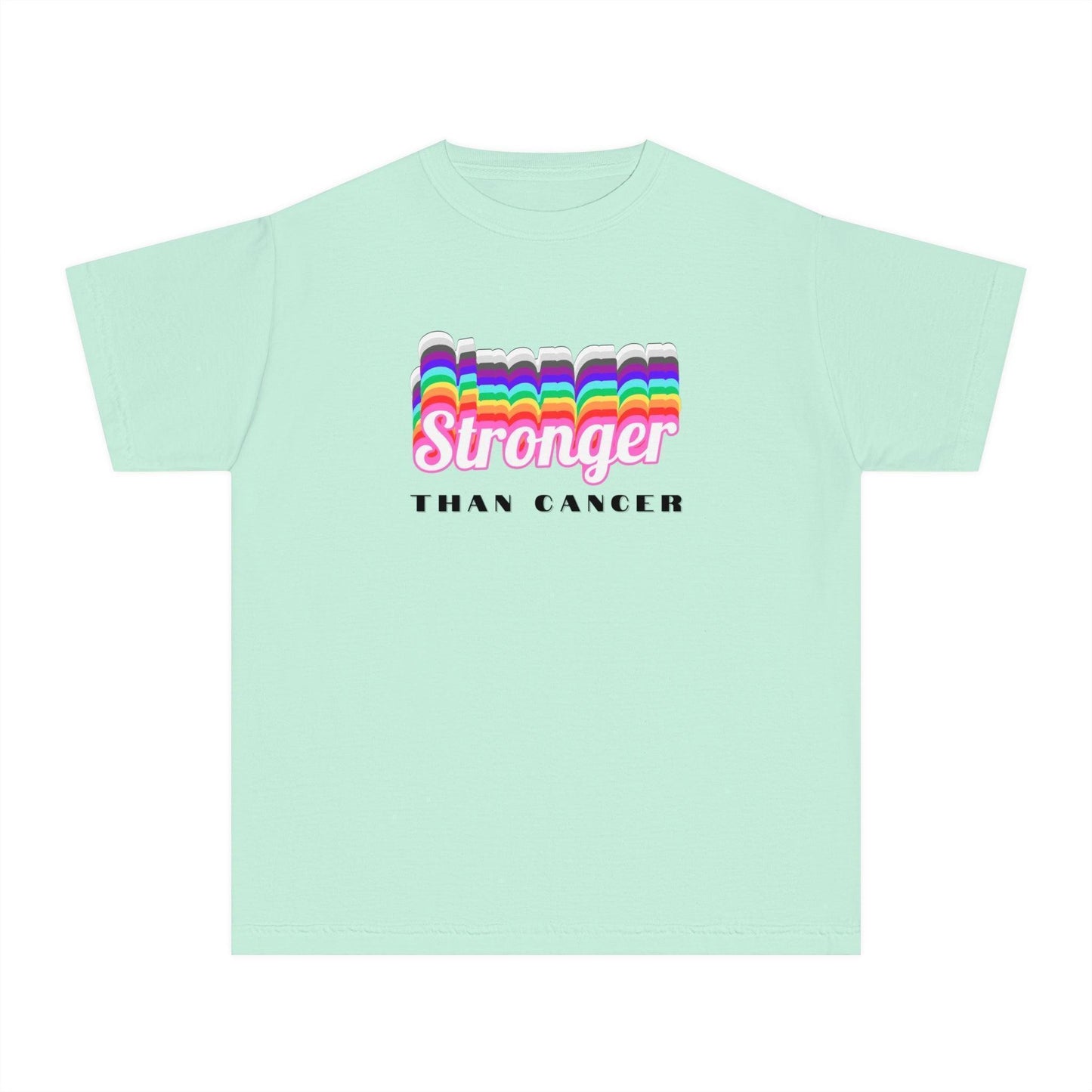 💪 Stronger Than Cancer 🎗️ Youth Midweight Tee ✨ - Whippie's