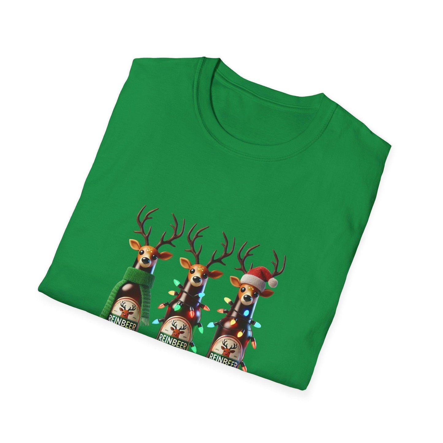 Reinbeer: 'Tis the Season to be Drinking! ๐ป๐ฆ๐ - Unisex Softstyle T-shirt - Whippie's