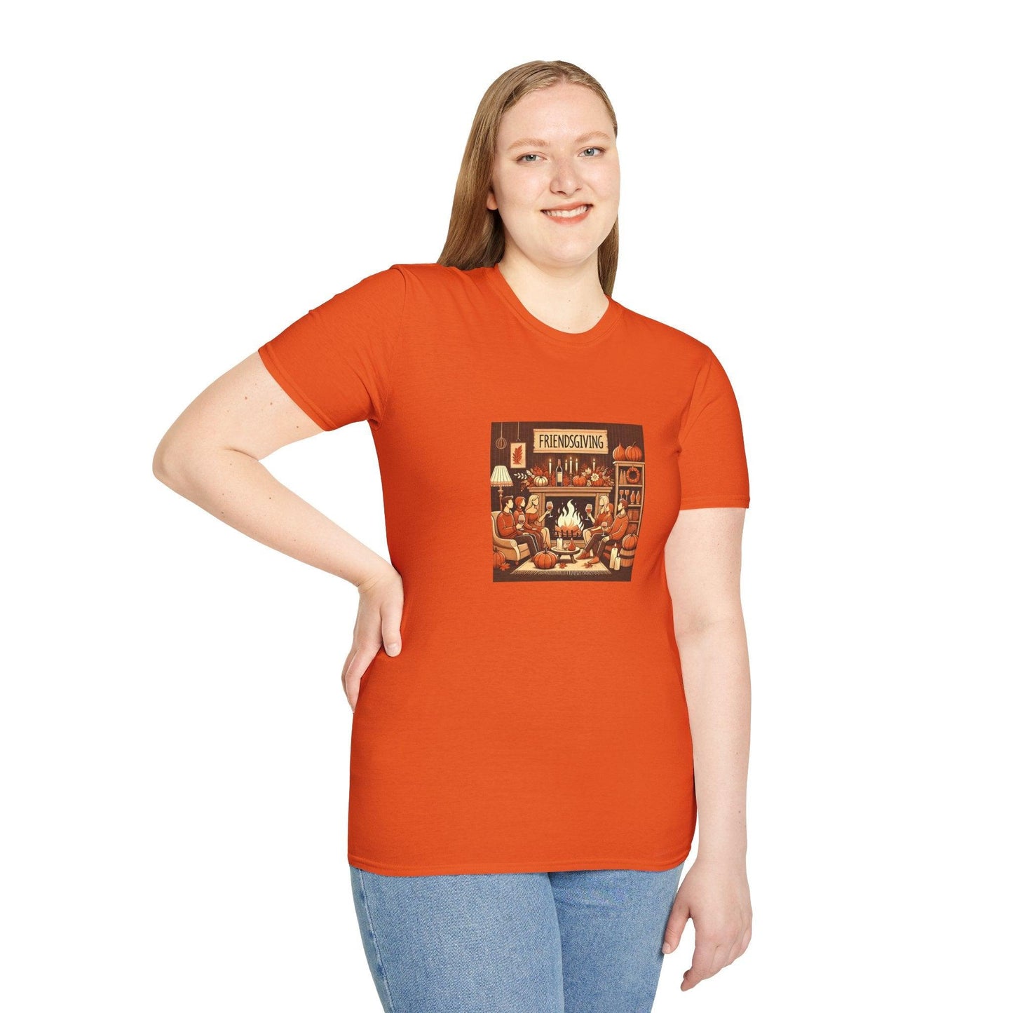 Friendsgiving Vibes - Gather & Give Thanks! š·š Unisex T-Shirt - Whippie's