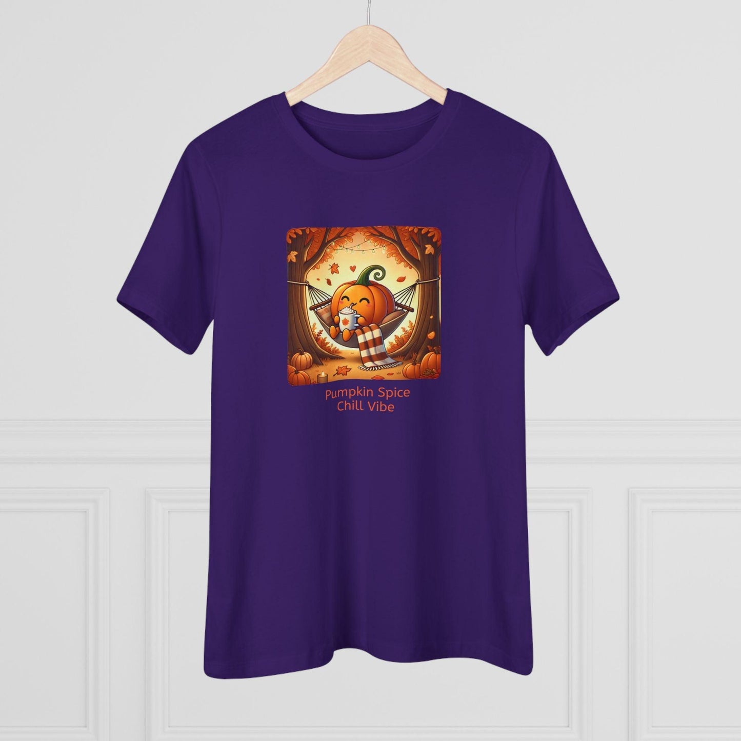 Pumpkin Spice, Chill Vibe - Women's Softstyle Tee - Whippie's