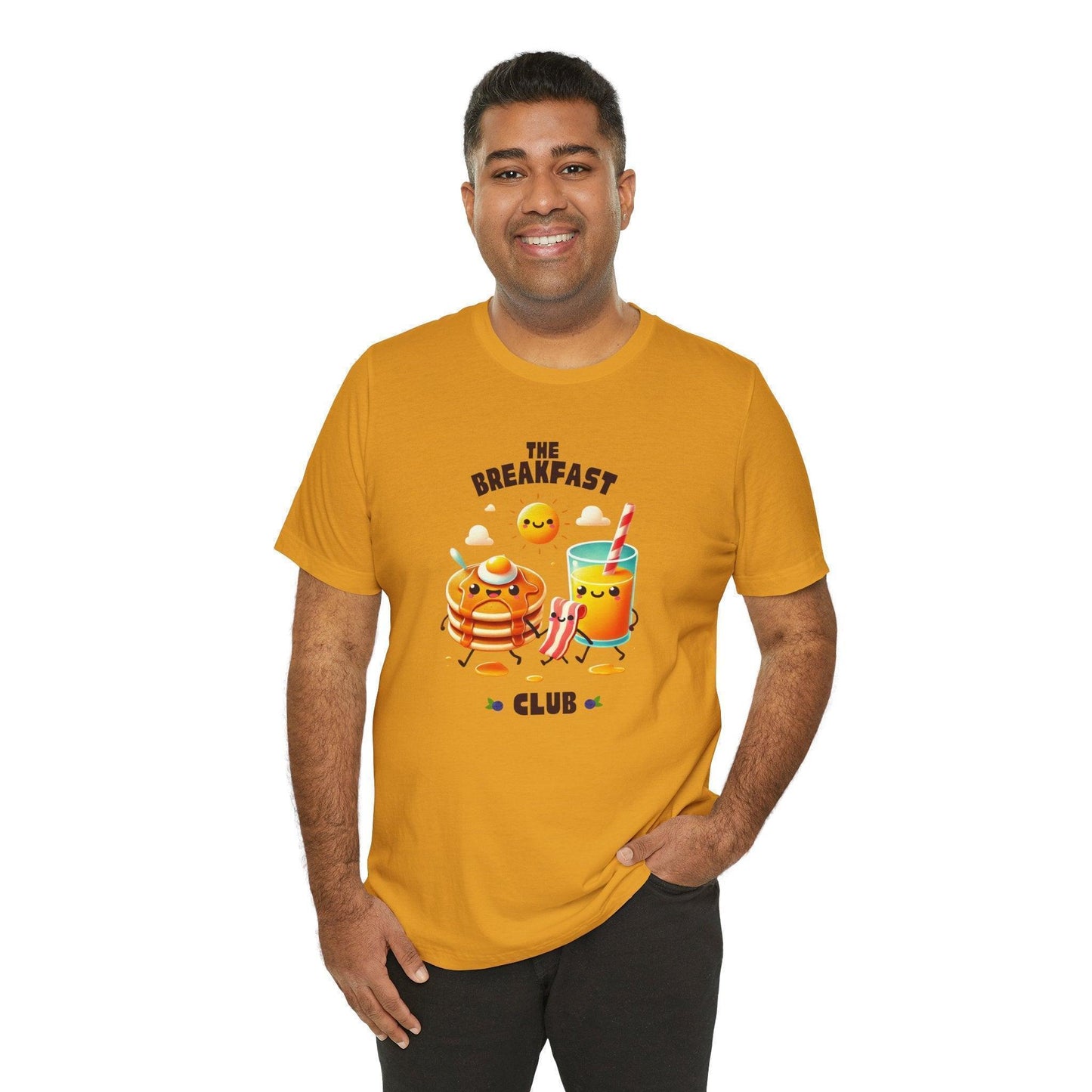 🥞 Breakfast Club 🍳 Unisex Jersey Tee ☀️ Rise and shine, breakfast time! - Whippie's