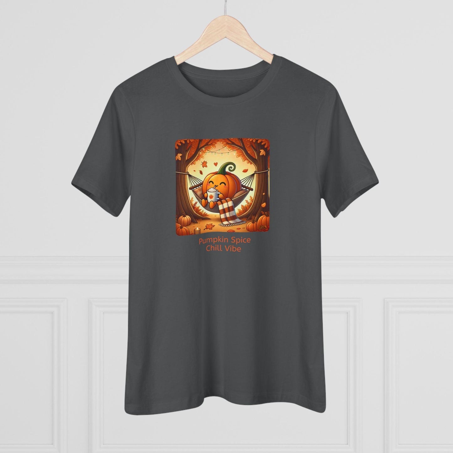 Pumpkin Spice, Chill Vibe - Women's Softstyle Tee - Whippie's