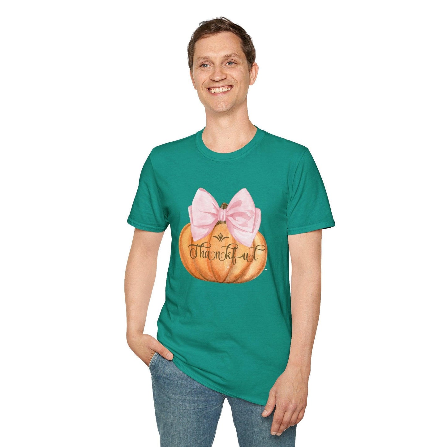 Thankful Pumpkin - A Heart Full of Gratitude! ๐งก๐ Unisex Tee - Whippie's