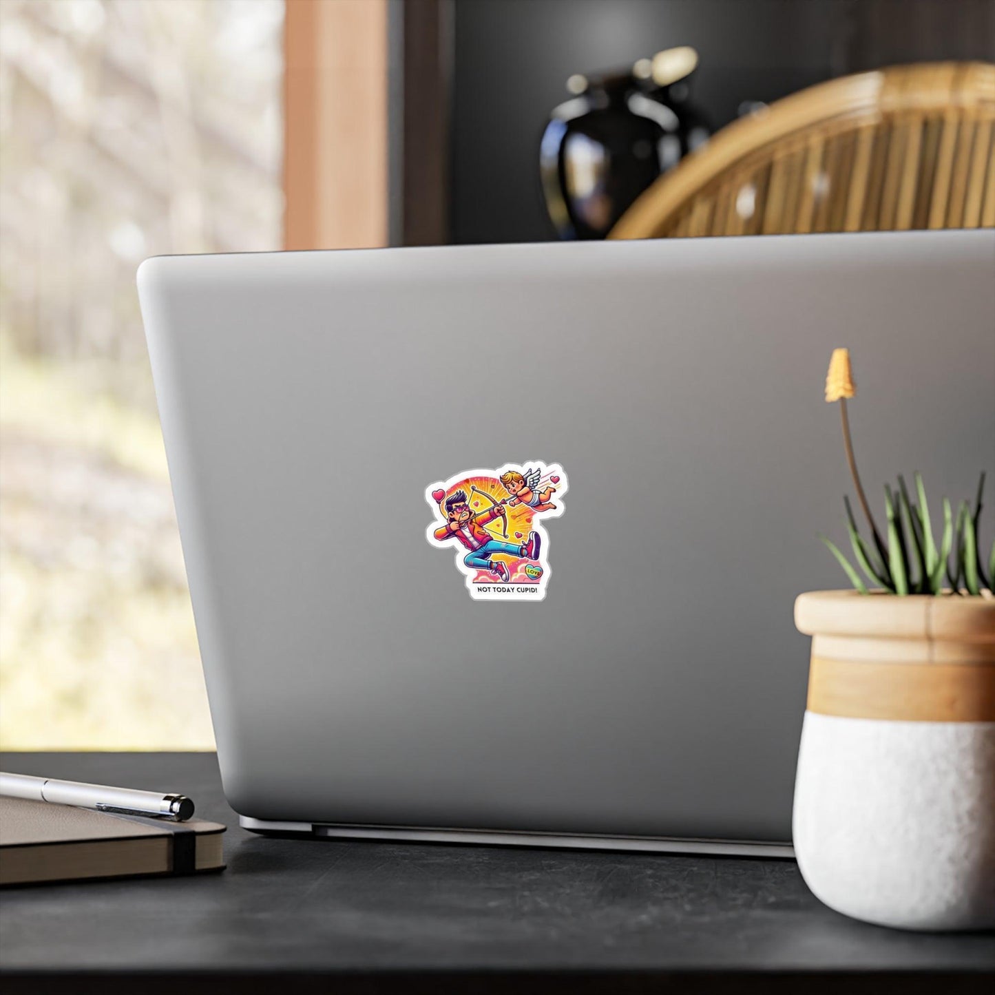 ๐น Cupid Begone! ๐น Kiss-Cut Vinyl Decal โจ Love on your own terms! - Whippie's