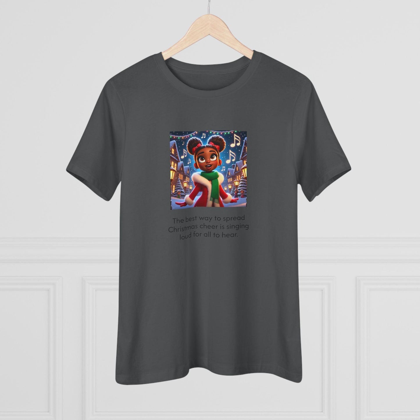 Caroler - Christmas Cheer - BHSB Girl - Women's Softstyle Tee - Whippie's