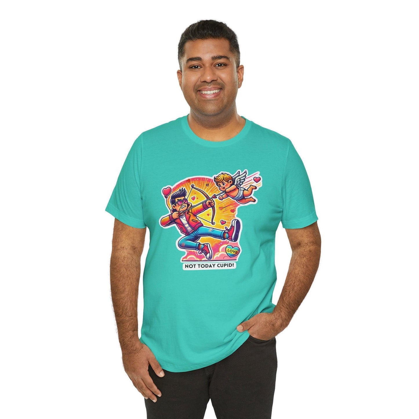 ๐น Cupid Begone! ๐น Unisex Jersey Tee โจ Love on your own terms! - Whippie's