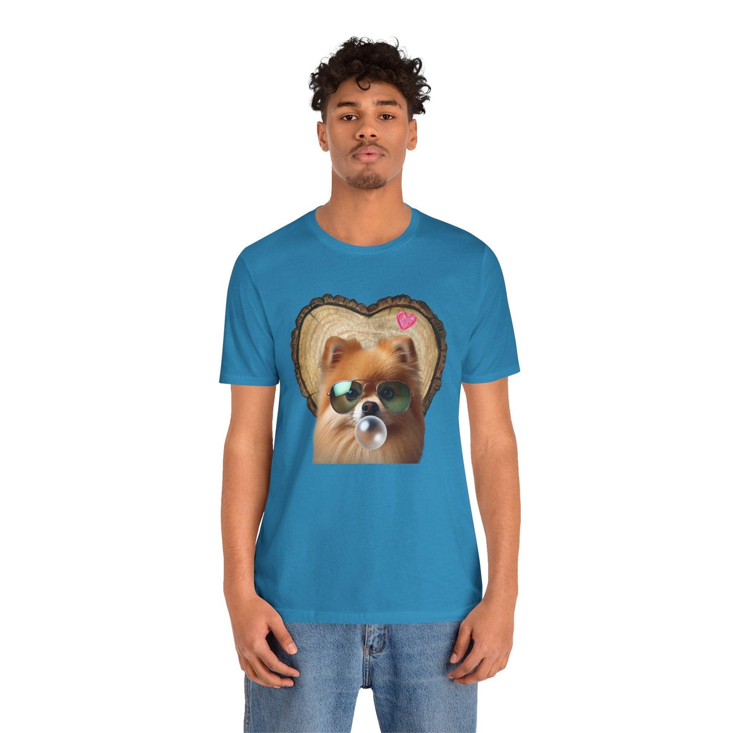 Pom Love Unisex Jersey Tee - 🐶💖 Spread the Pom Love! 💖🐶 - Whippie's