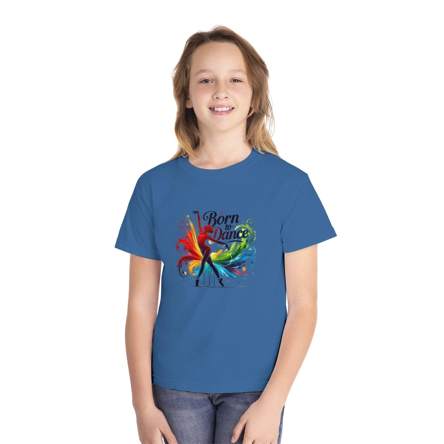 🌈 Born to Dance 💃 Youth Midweight Tee ✨ - Whippie's