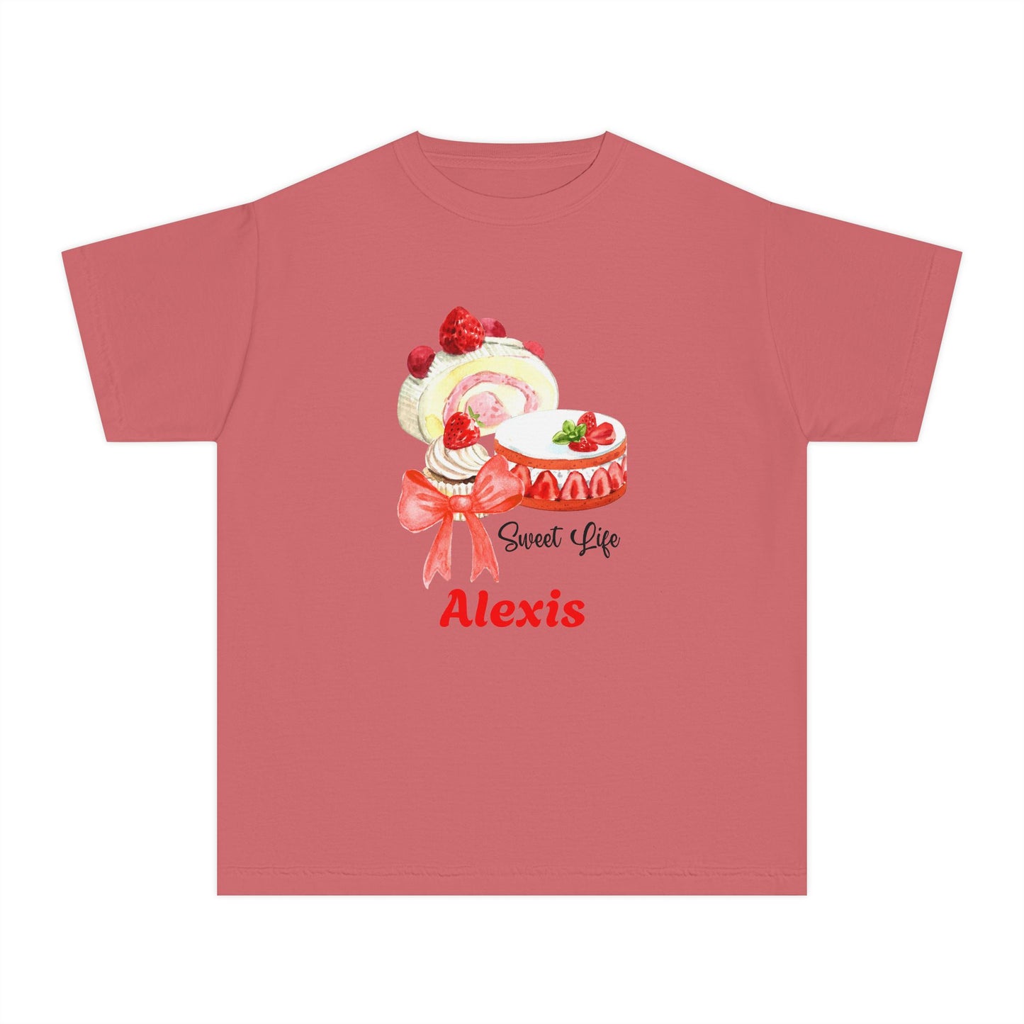 "Sweet Life" Youth Midweight Tee - Personalizable