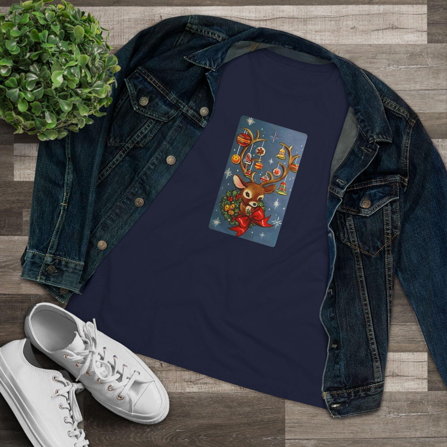 Ornamental Reindeer - Women's Tee - Whippie's