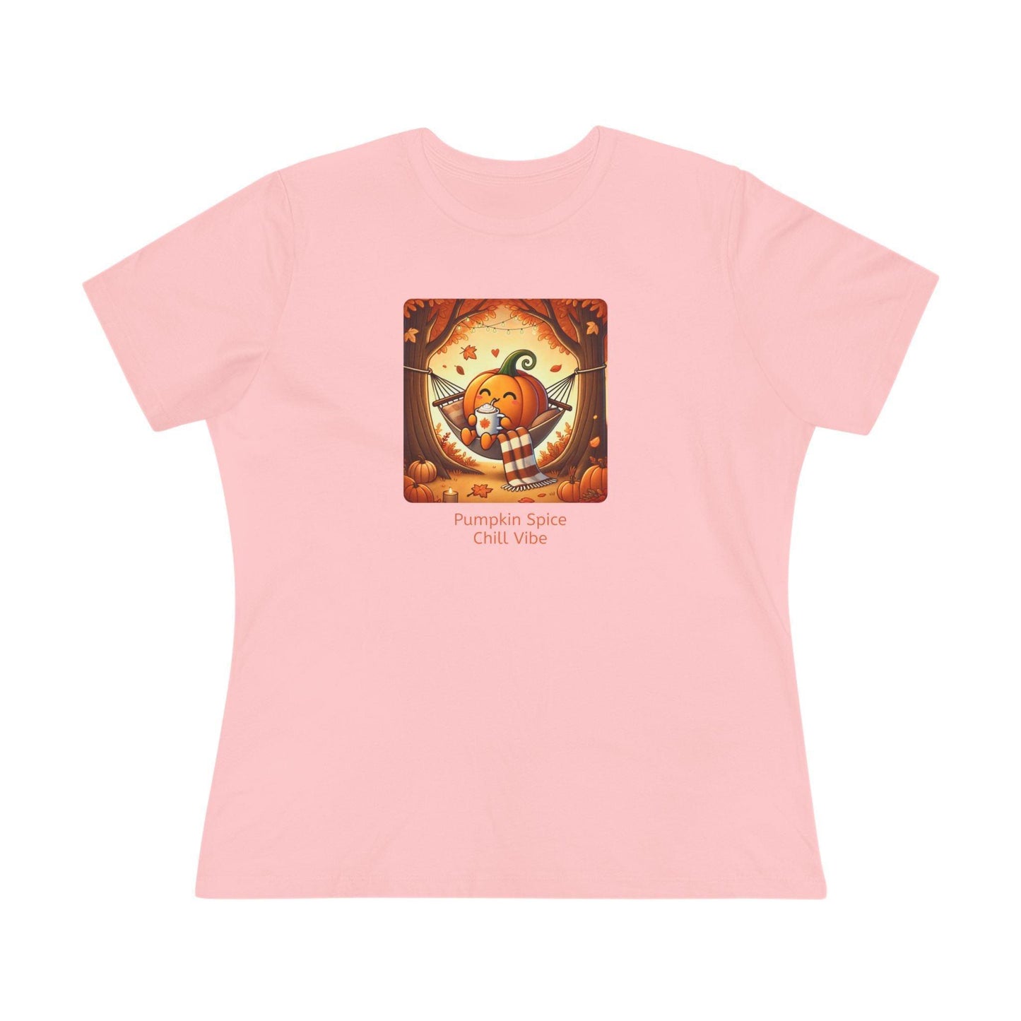 Pumpkin Spice, Chill Vibe - Women's Softstyle Tee - Whippie's