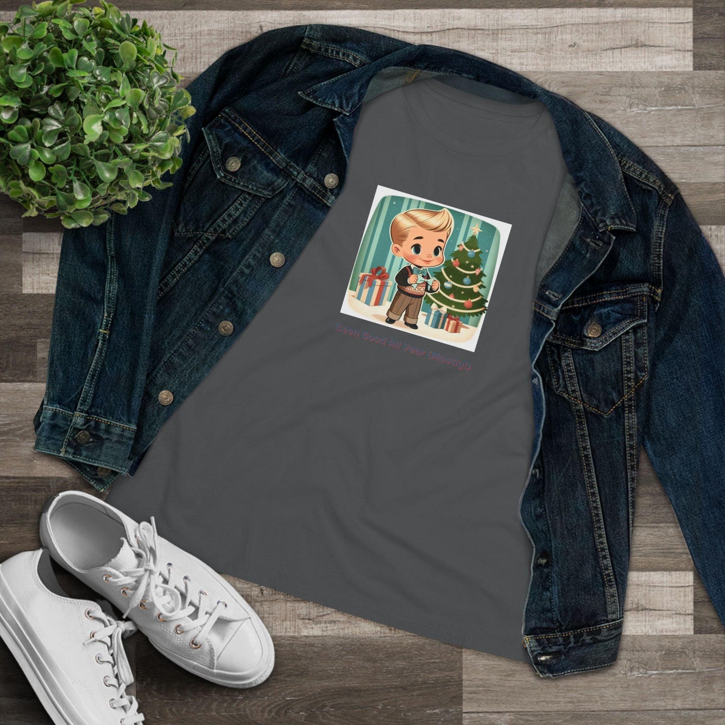 Been Good All Year (Mostly!) - Women's Softstyle Tee - Whippie's