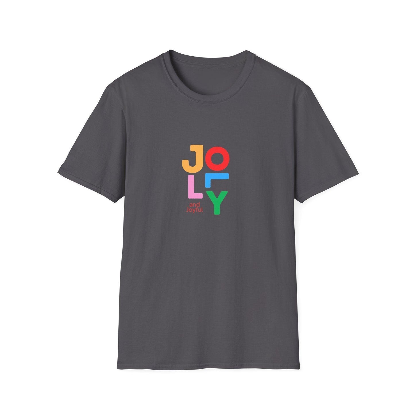 Jolly & Joyful: A Christmas Explosion of Cheer 🎄🎉- Unisex Softstyle T-shirt - Whippie's