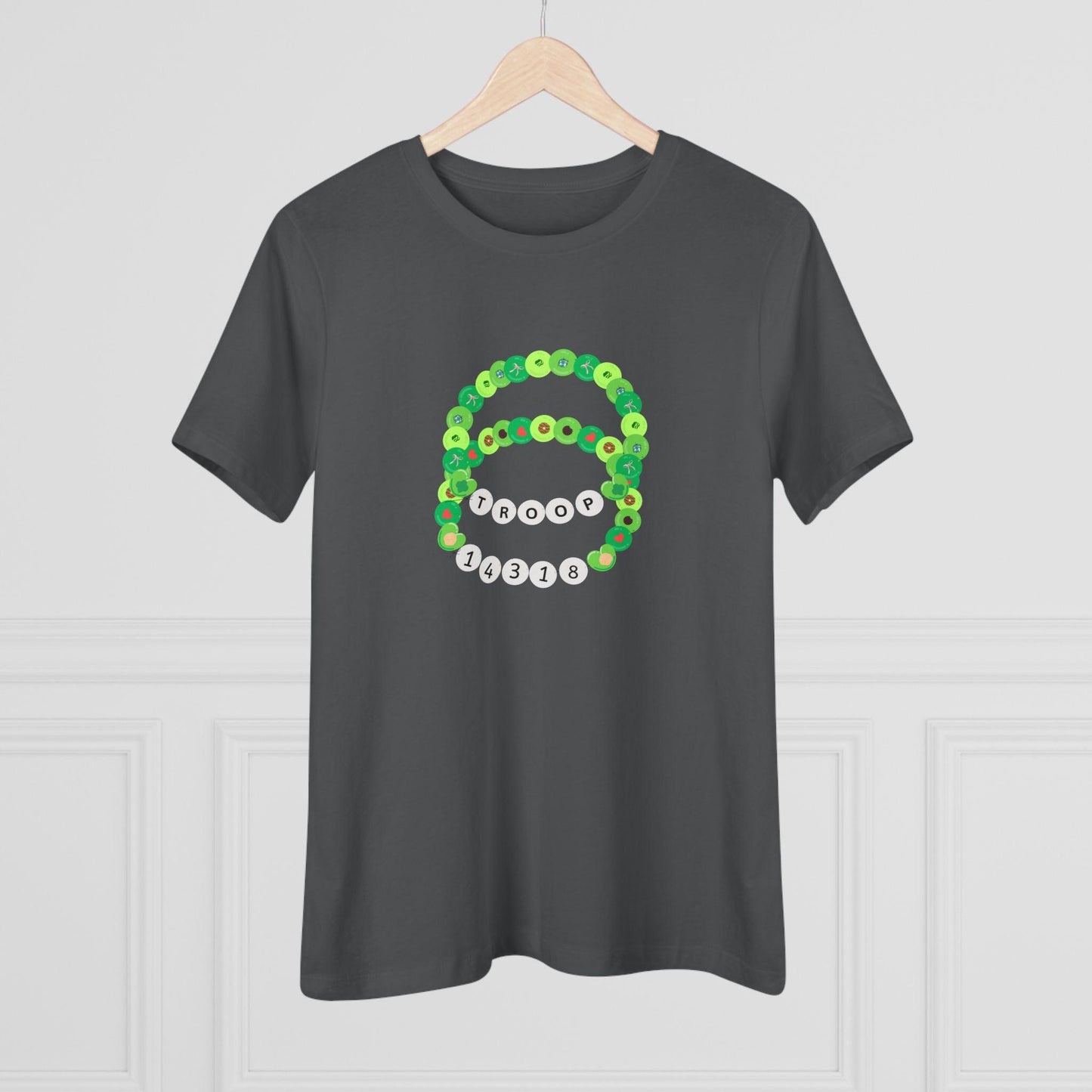 Girl Scout Troop Bracelet Tee - Women's - ✨ Show Your Troop Pride! ✨ - Whippie's