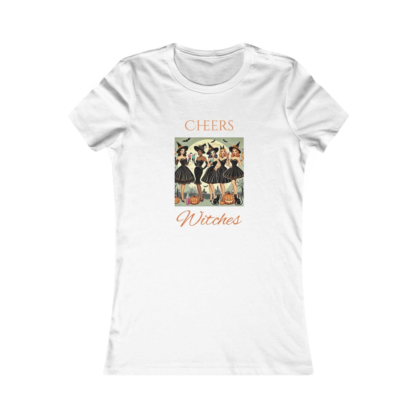 Cheer Witches! Women's Favorite Tee - A Spooktacular Squad! 🧙♀️👻 - Whippie's