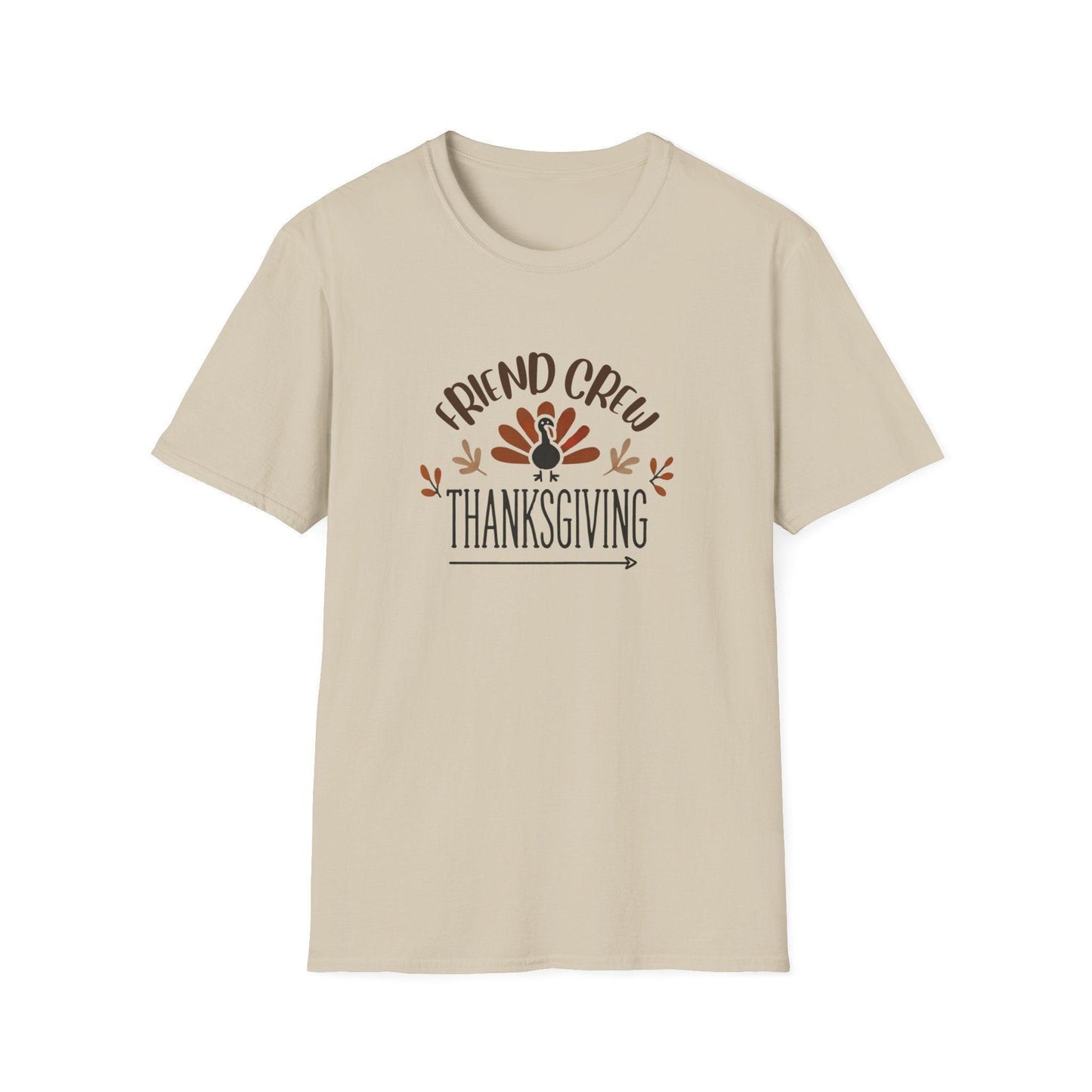 Thanksgiving Friend Crew Unisex T-Shirt - Whippie's