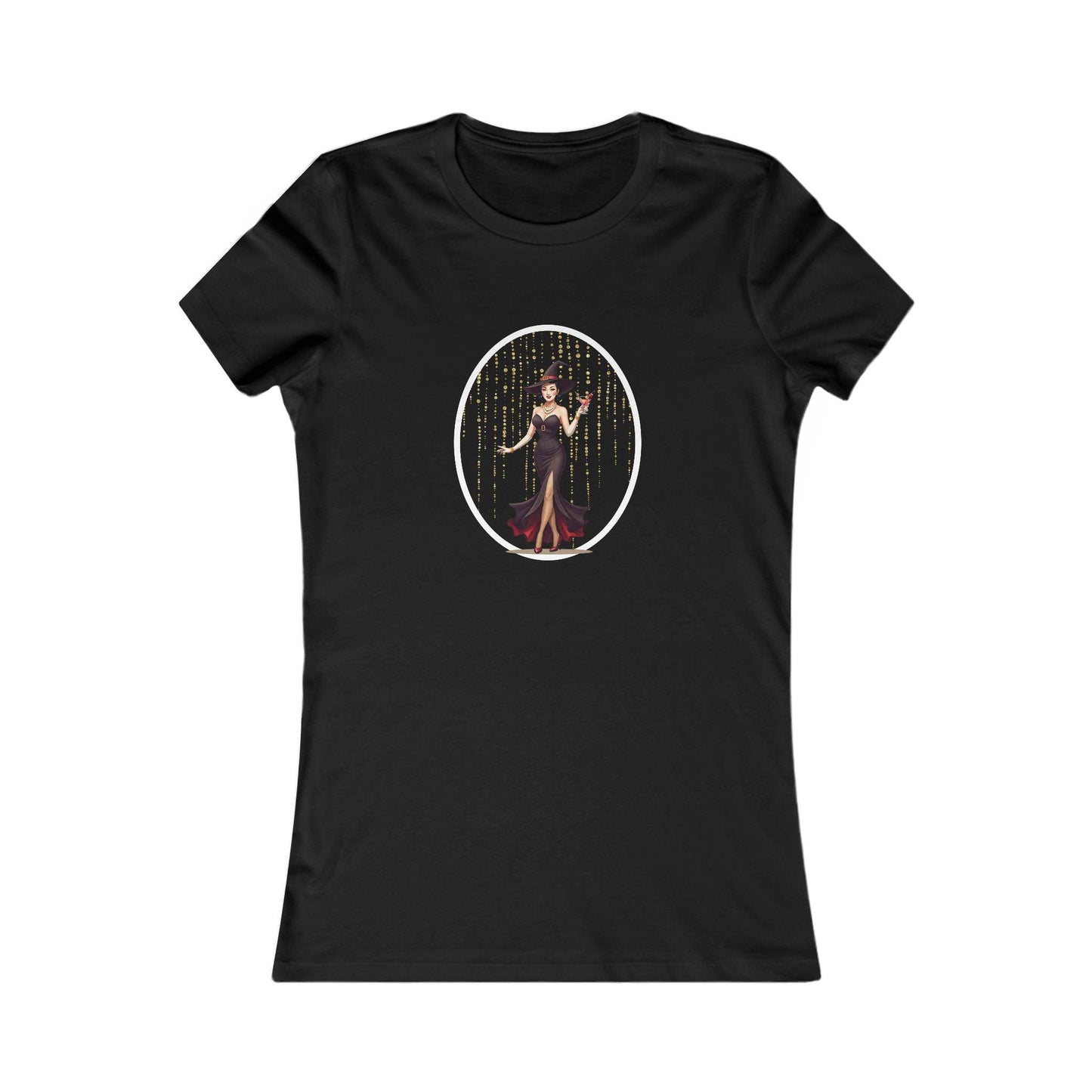 Mystical Glamour: A Witchy Affair 🧙♀️🍸 - Women's Favorite T-shirt - Whippie's