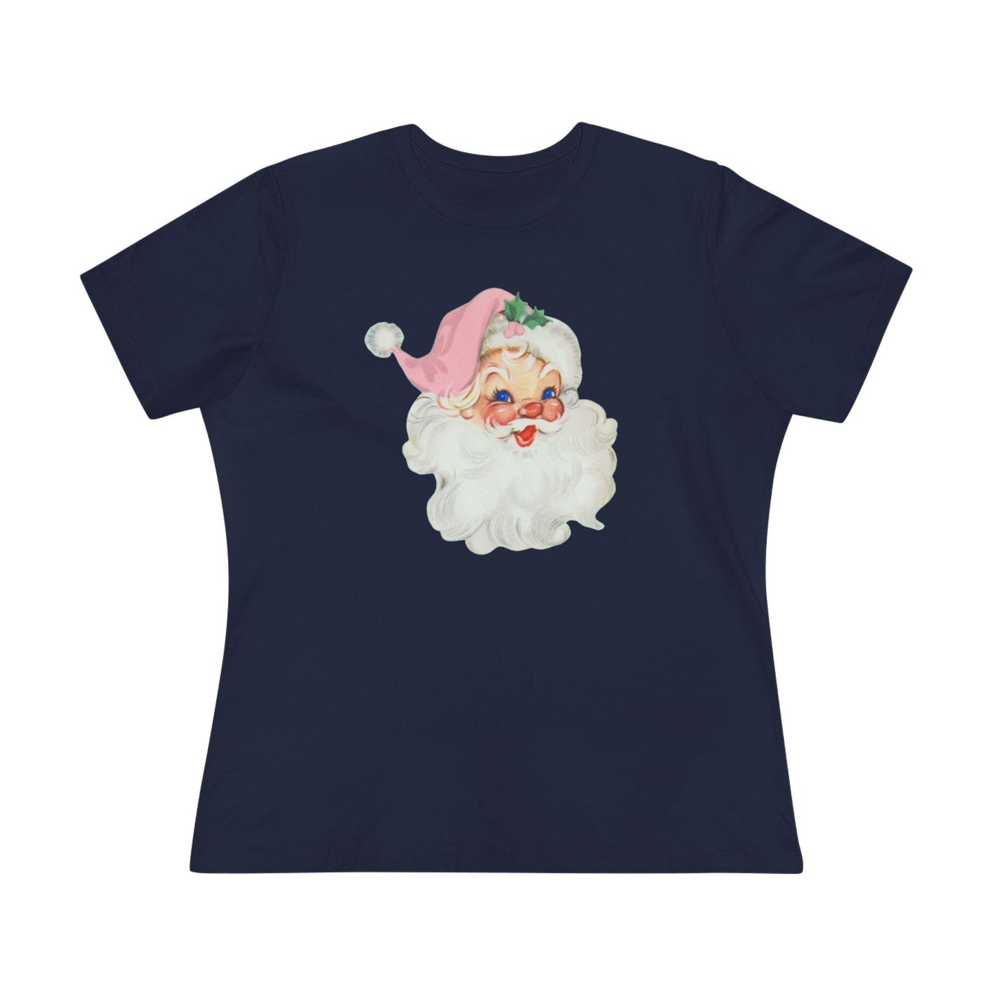 Blue-Eyed Santa Tee - Santa's Got the Blues (and We Love It!) 💙🎅 - Women's Softstyle Tee - Whippie's